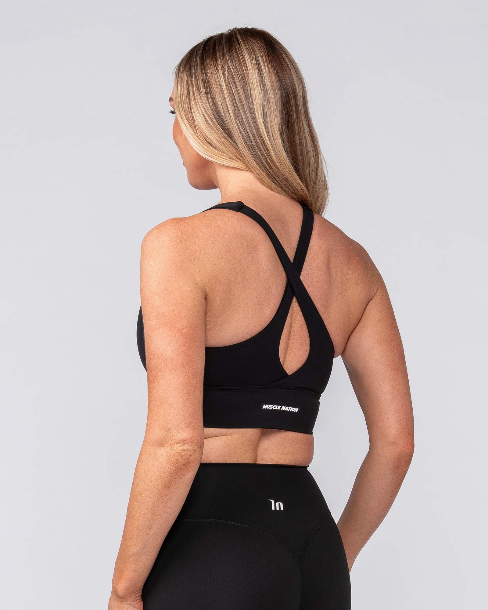 Allure Longline Bra - Black