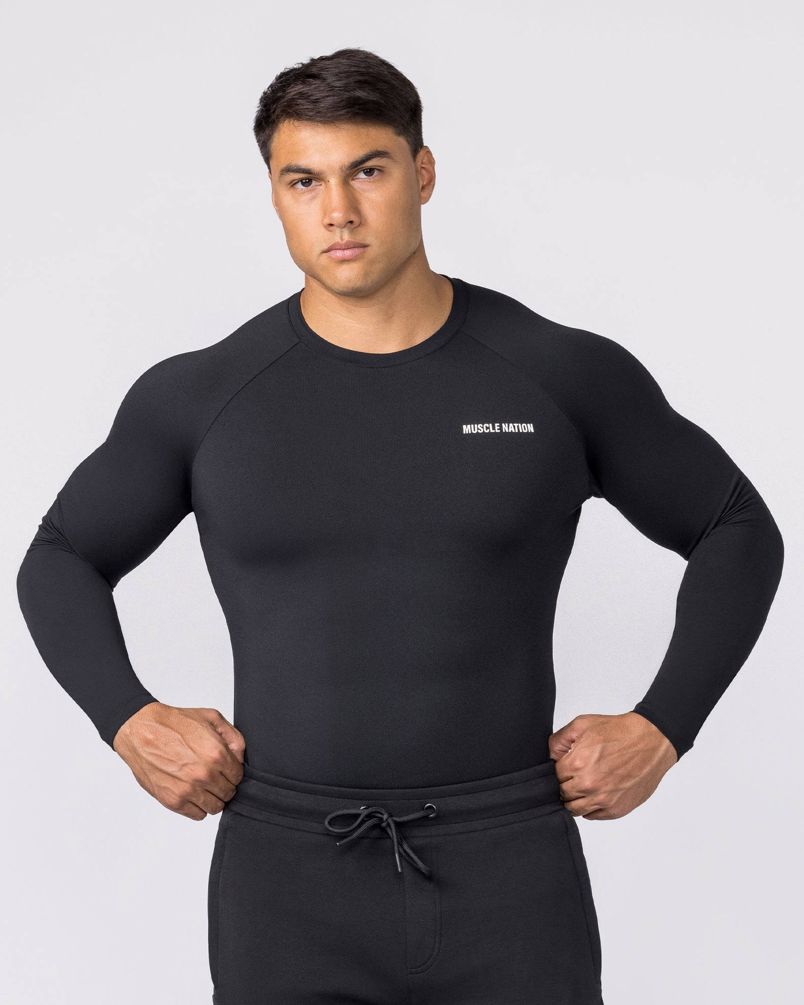Apex Long Sleeve Tee - Black