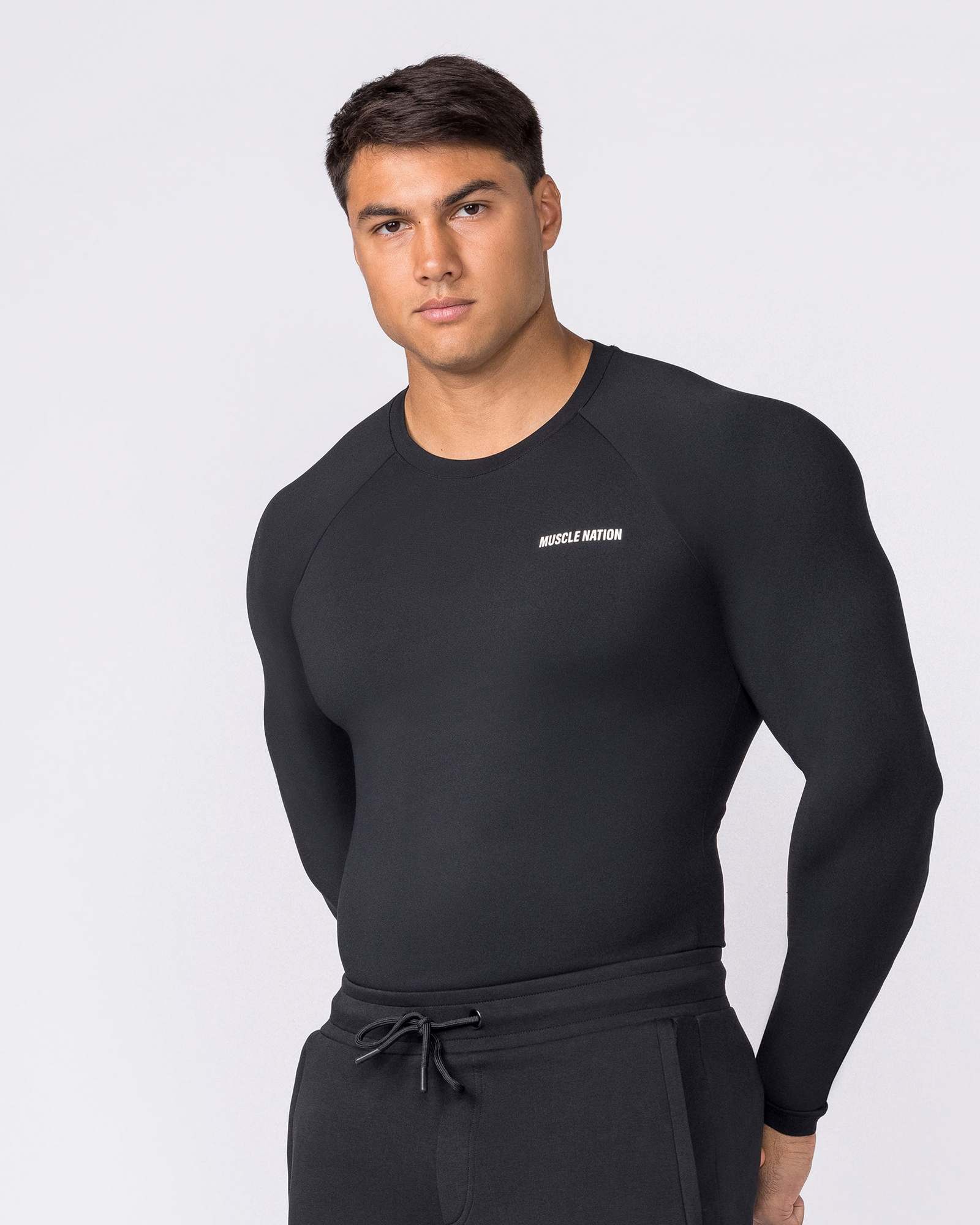 Apex Long Sleeve Tee - Black