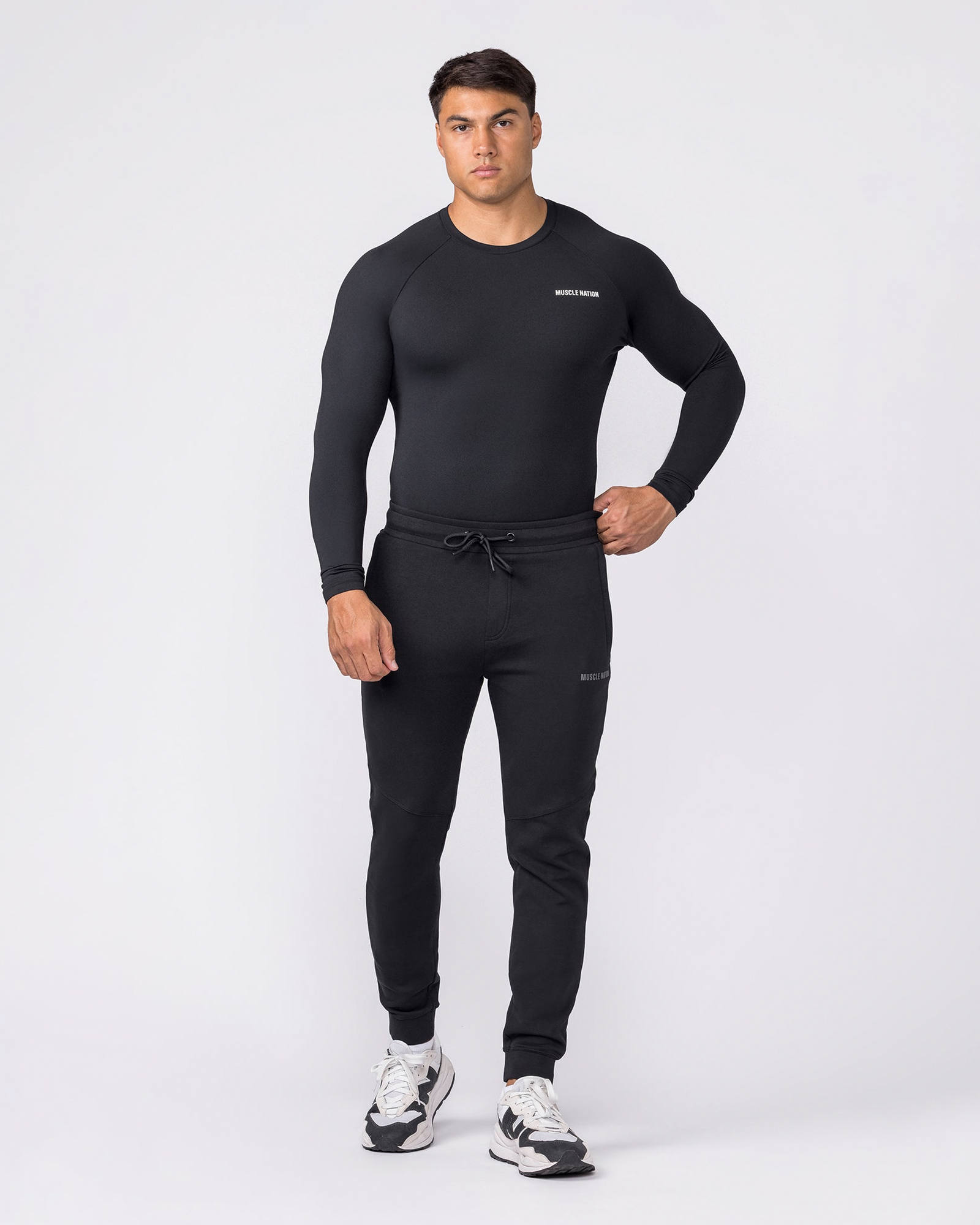 Apex Long Sleeve Tee - Black