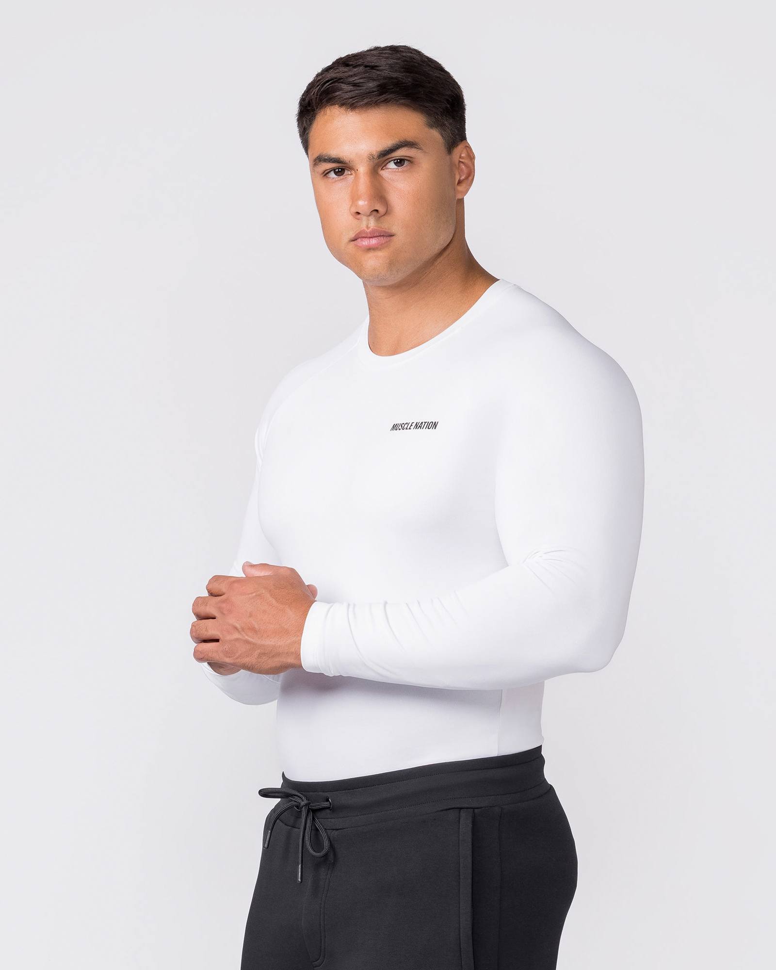 Apex Long Sleeve Tee - White