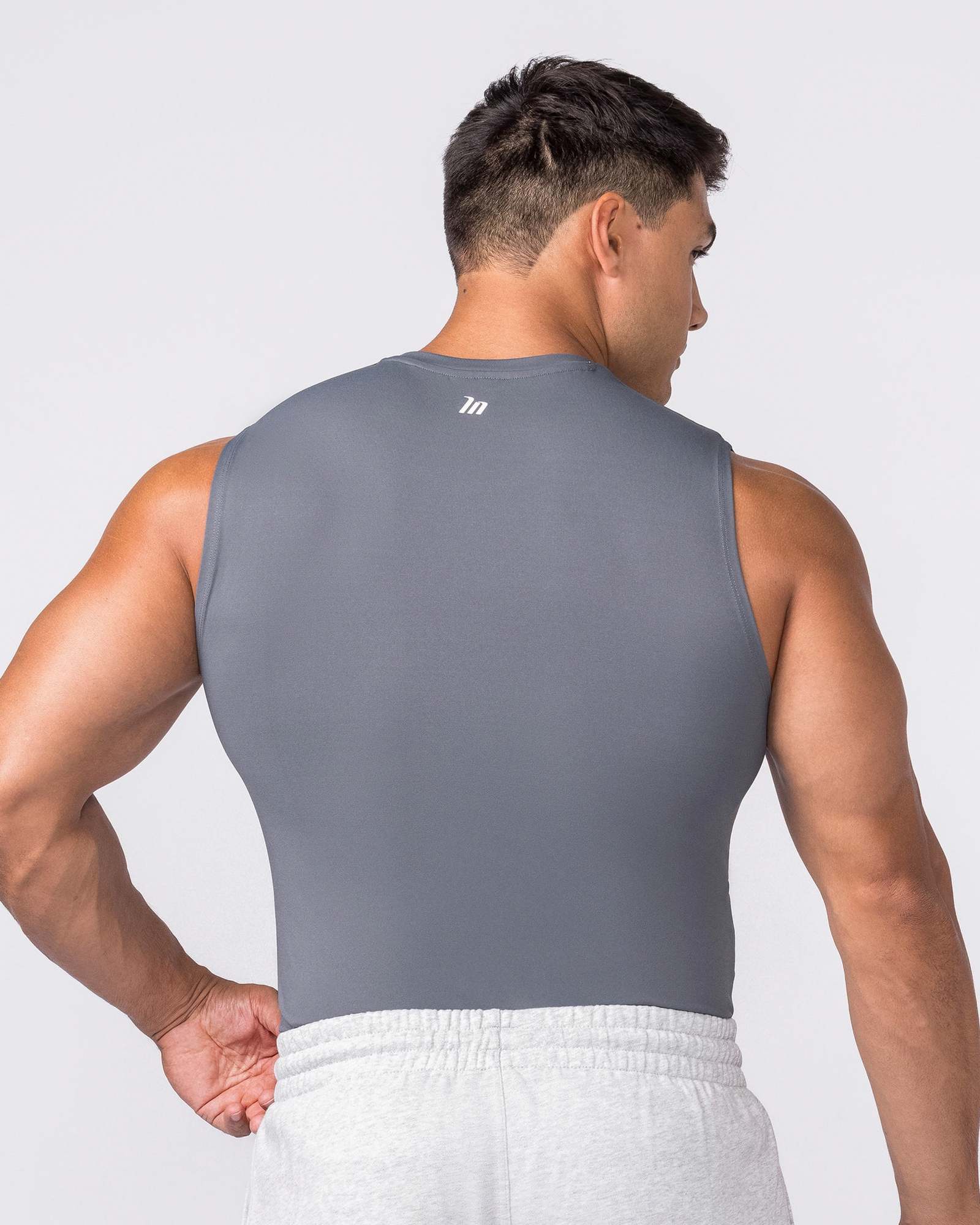 Apex Sleeveless Tee - Tornado