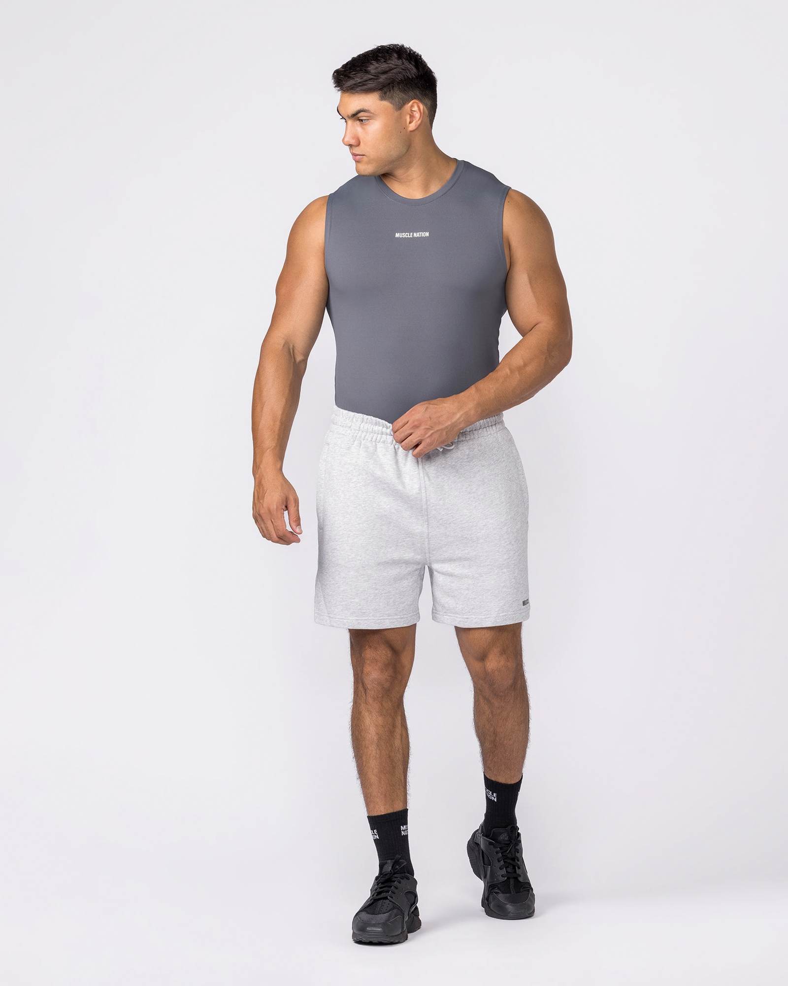 Apex Sleeveless Tee - Tornado
