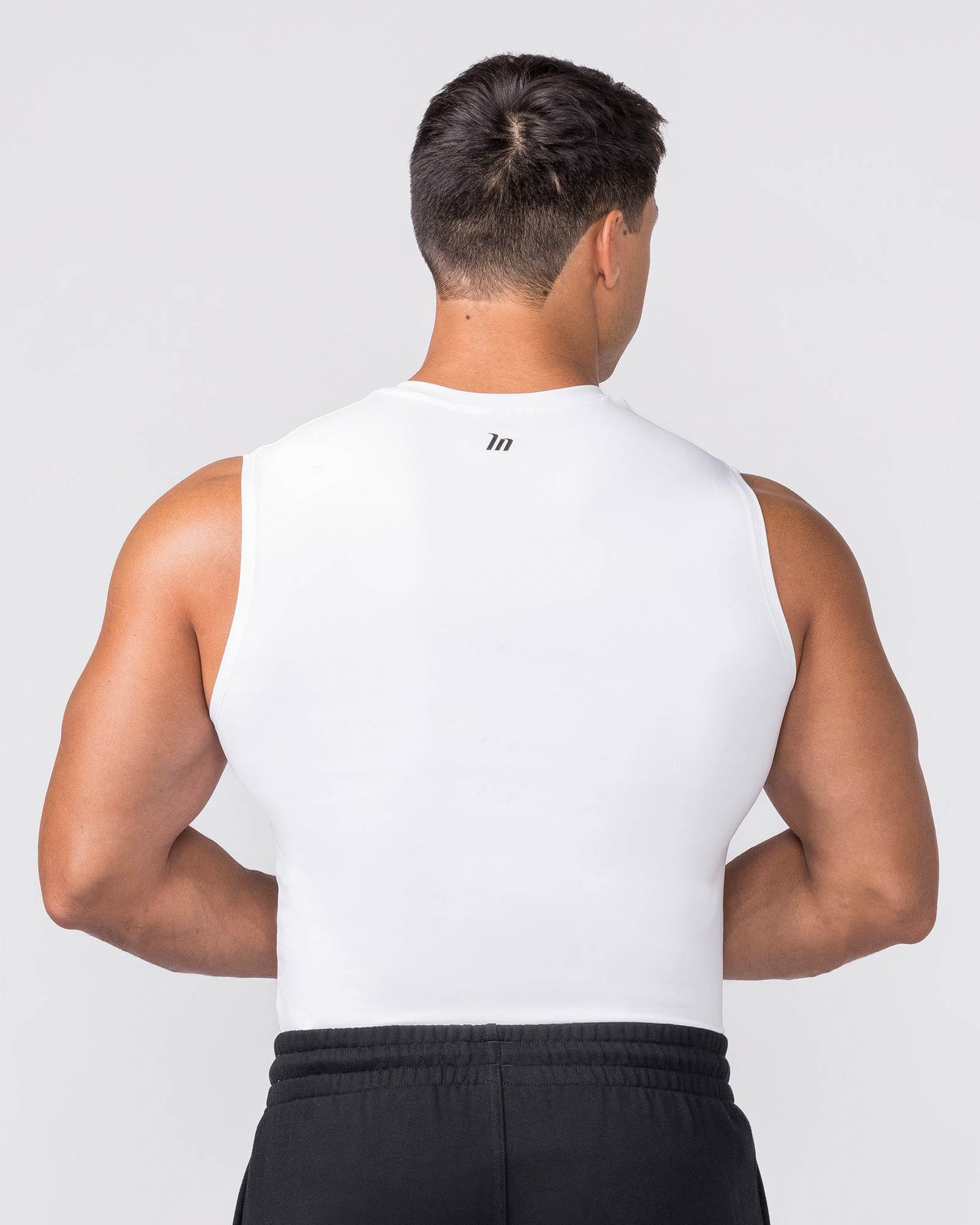 Apex Sleeveless Tee - White