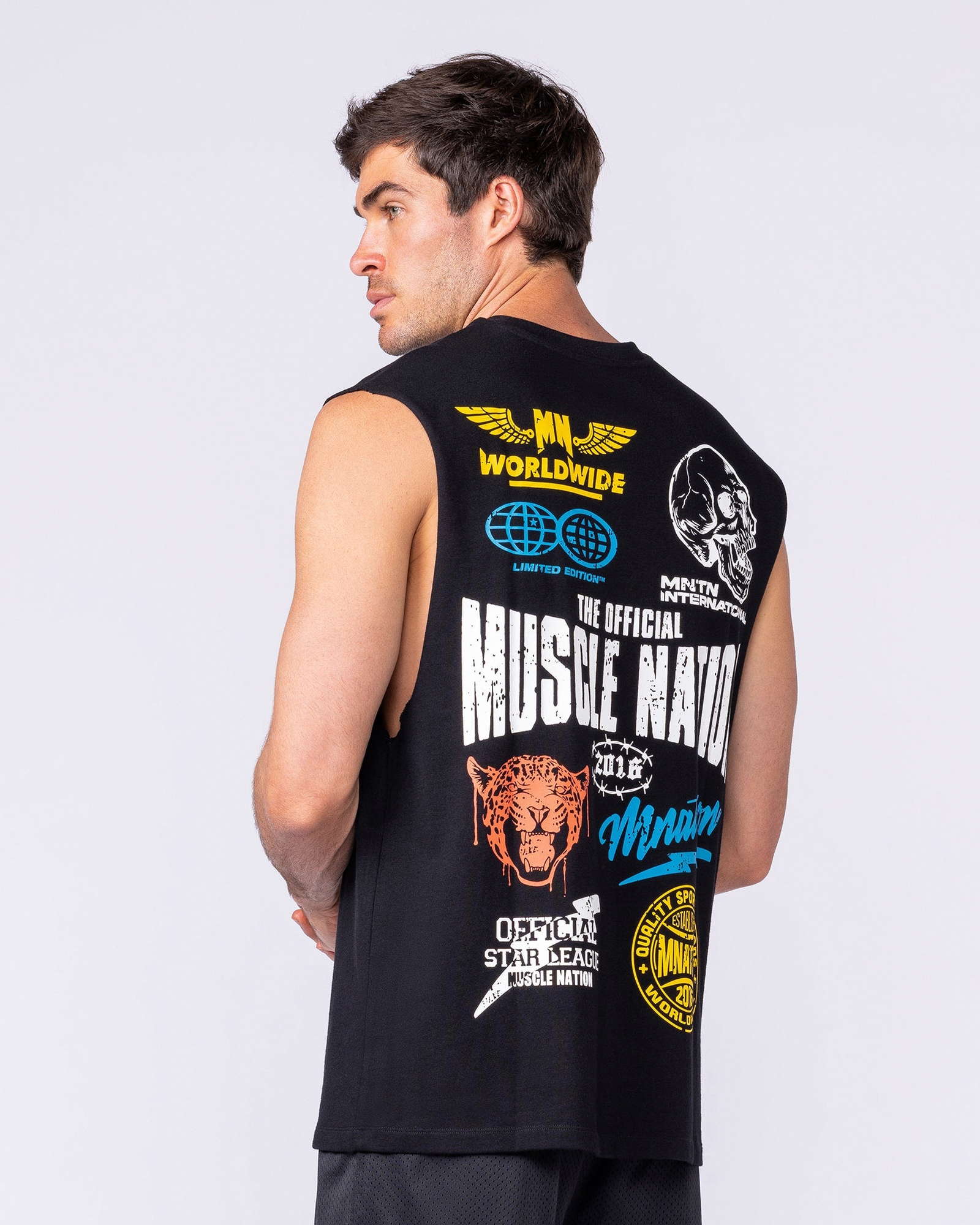 Archives Muscle Tank - Black