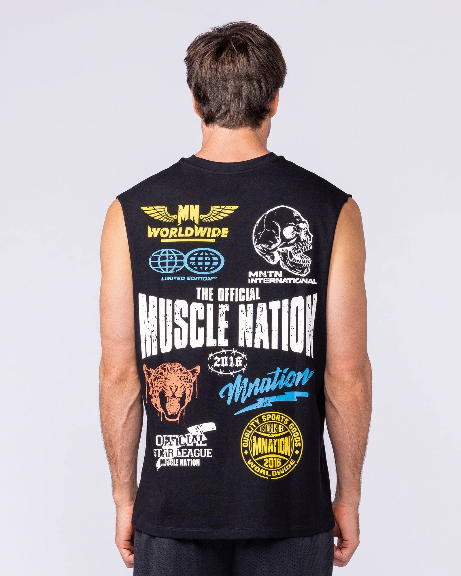 Archives Muscle Tank - Black