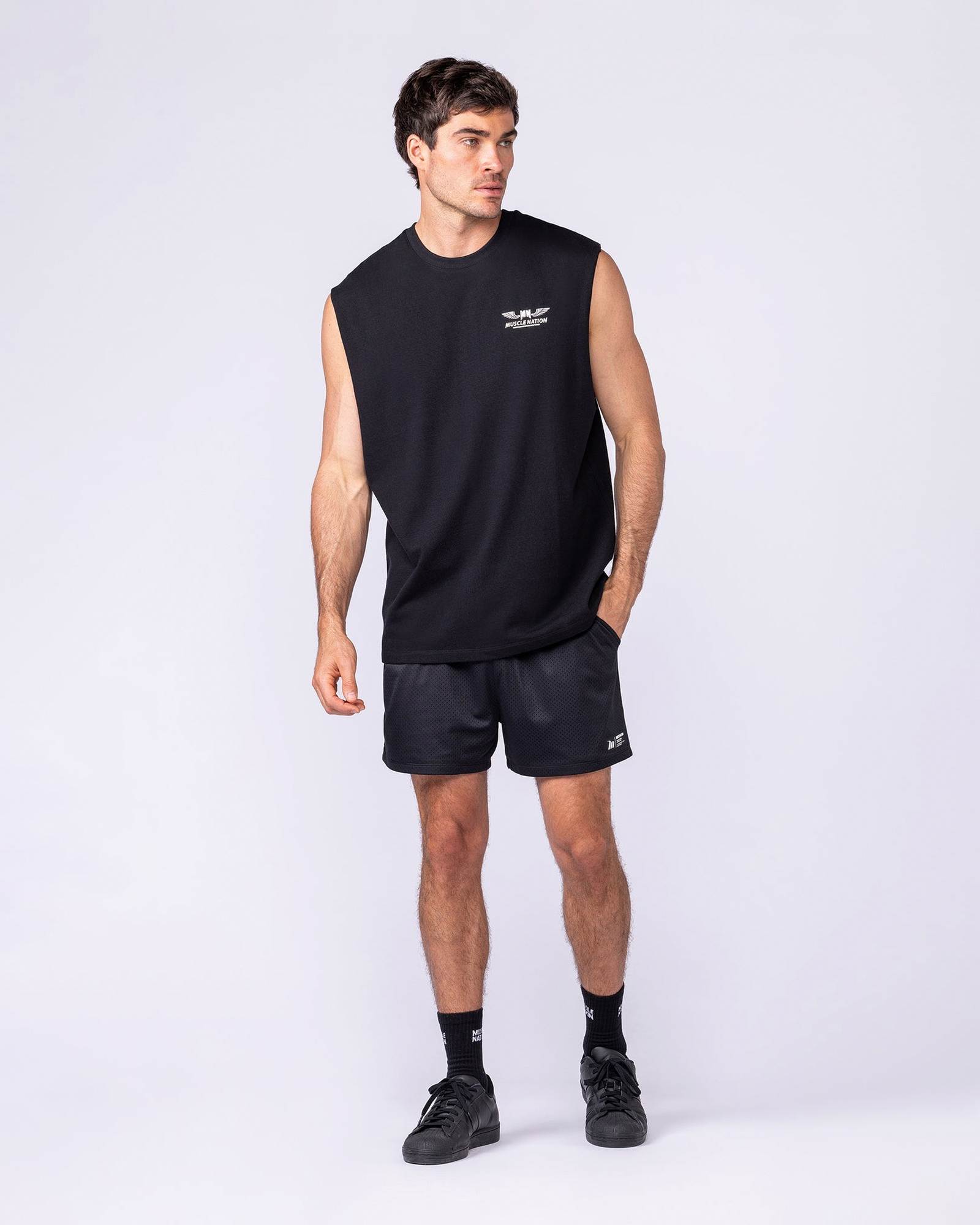 Archives Muscle Tank - Black