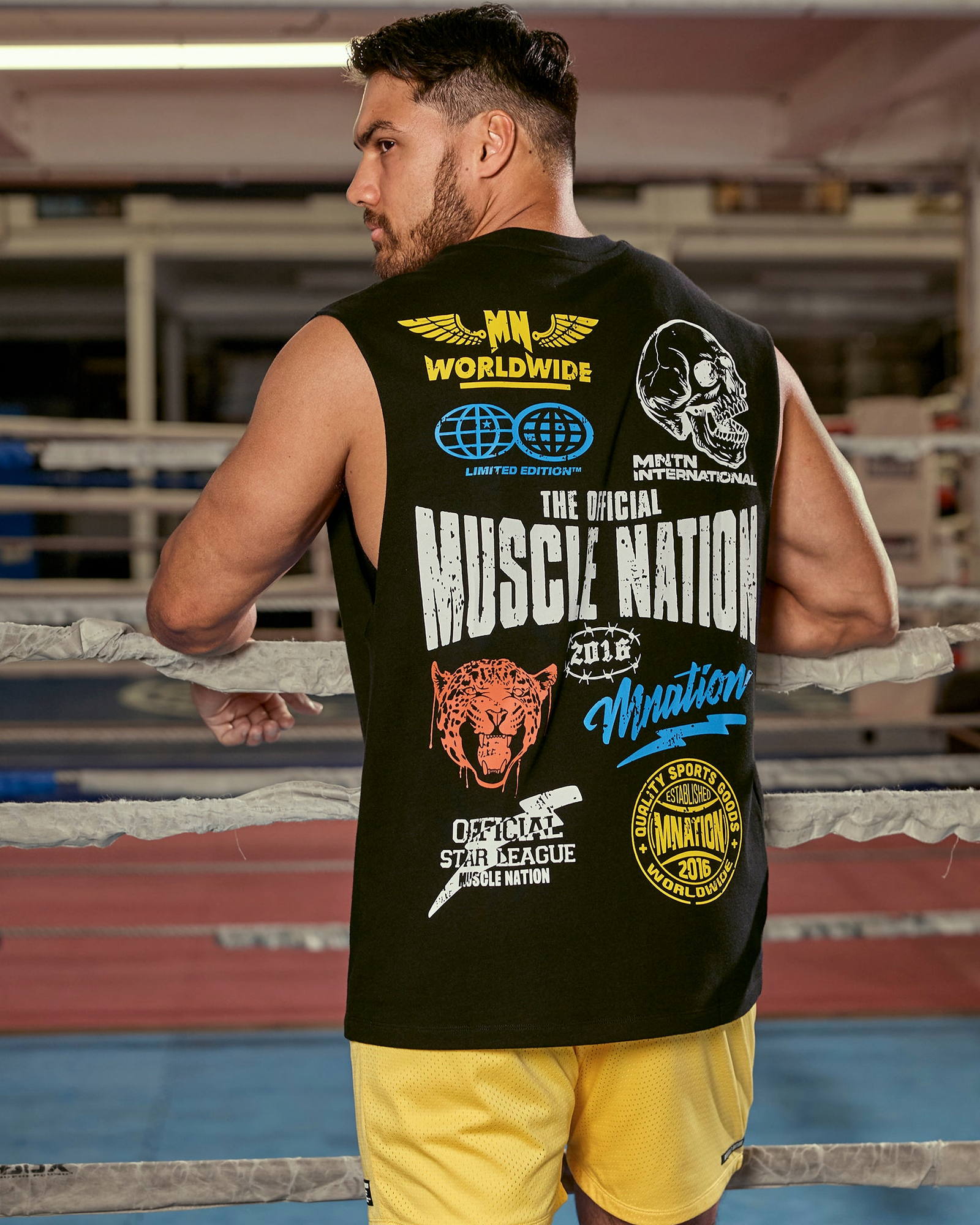 Archives Muscle Tank - Black