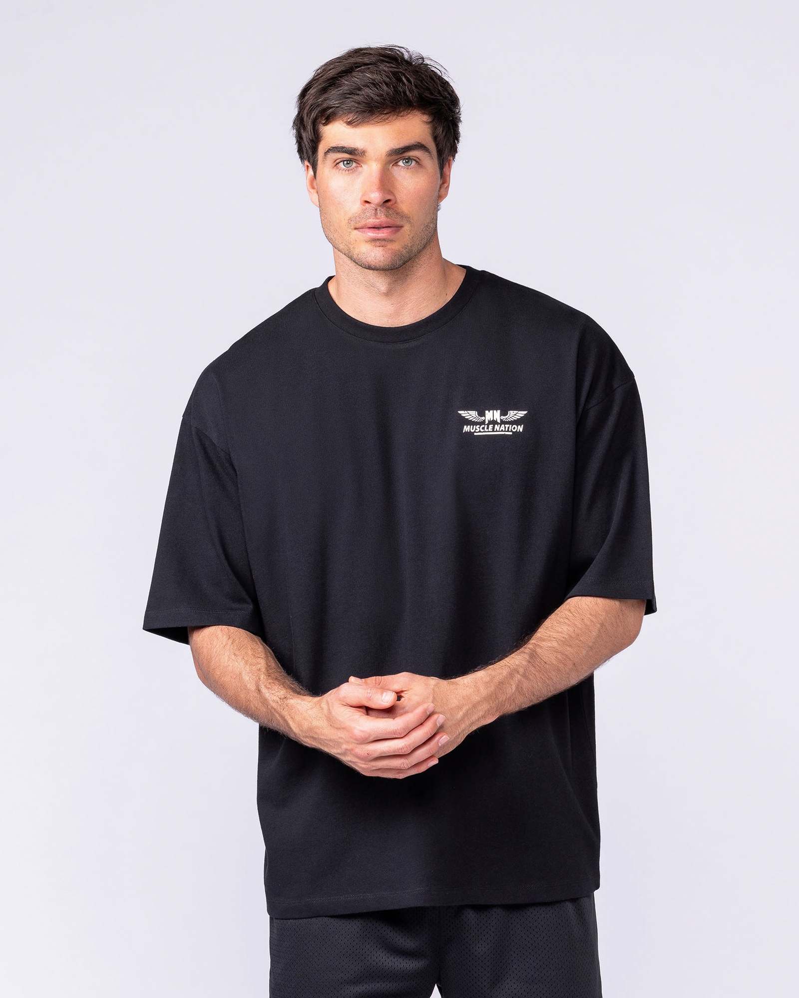 Archives Oversized Tee - Black