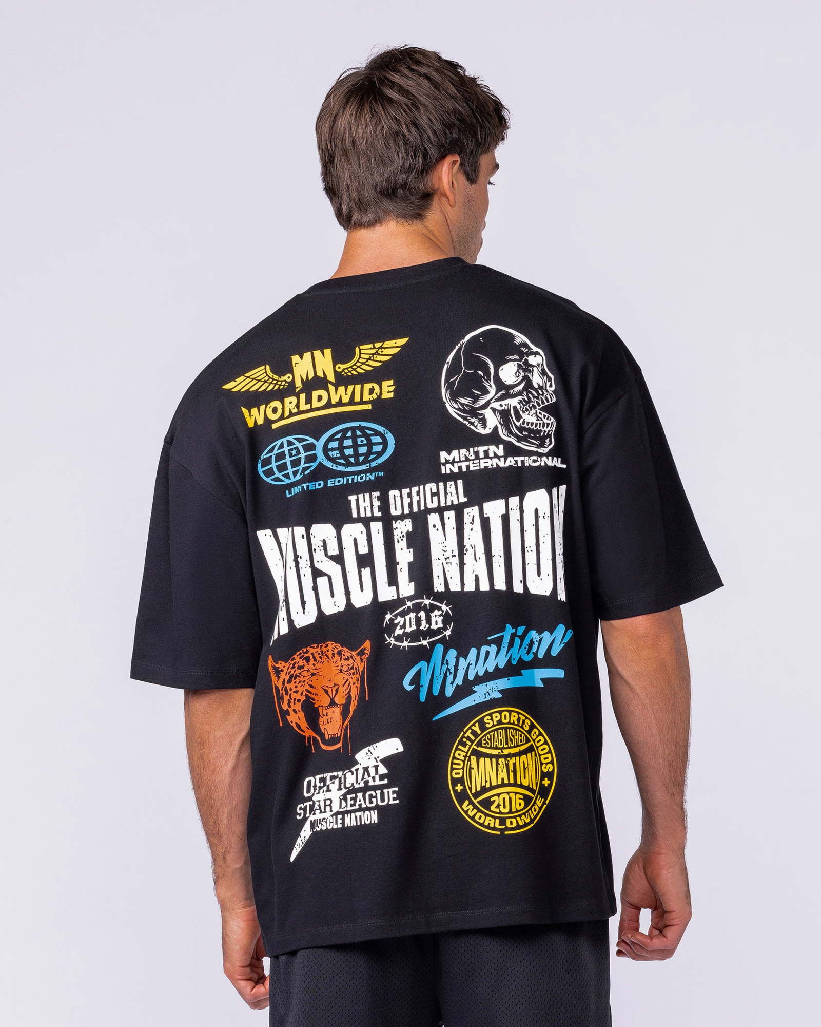 Archives Oversized Tee - Black
