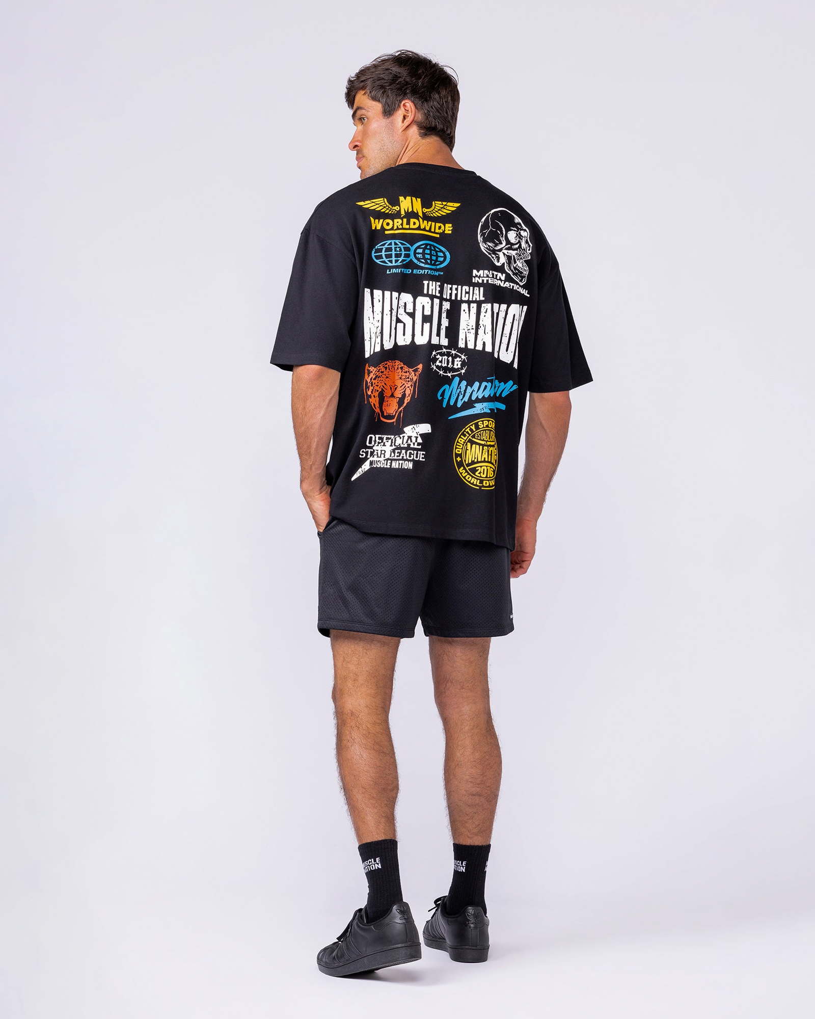 Archives Oversized Tee - Black