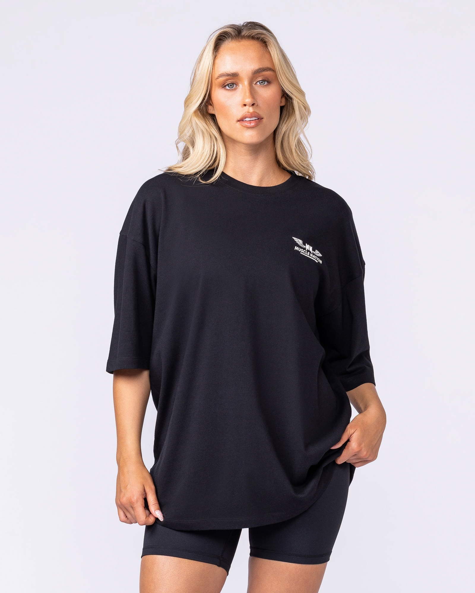 Archives Oversized Tee - Black