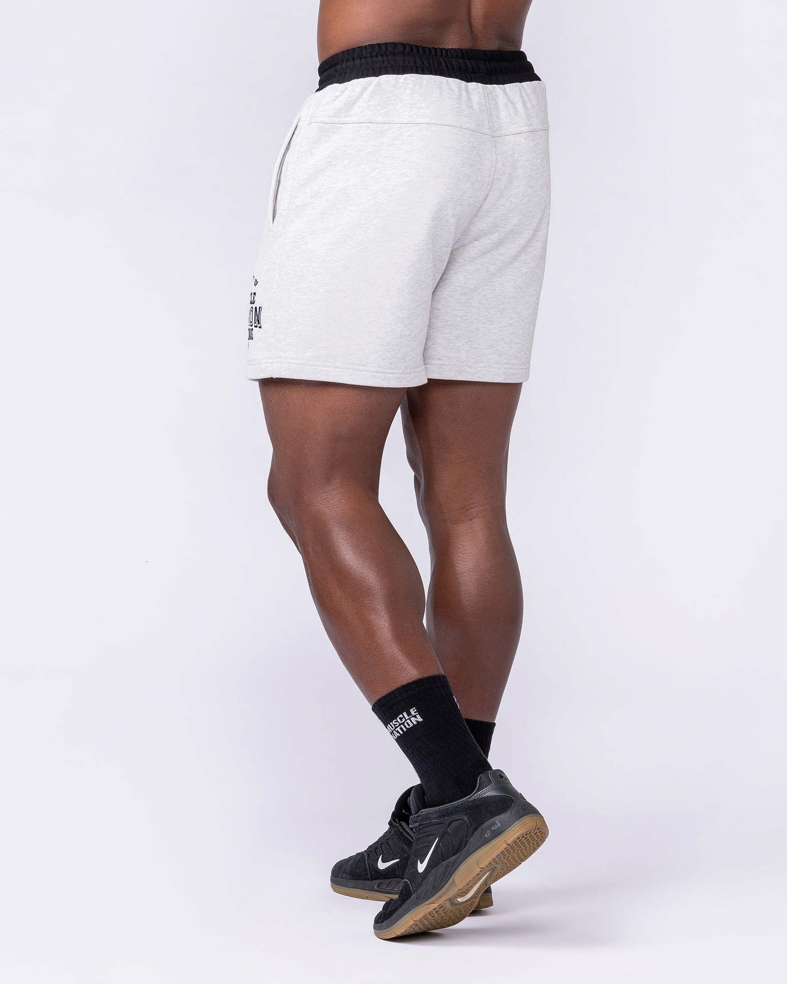 Archives Sweat 5" Shorts - Snow Grey Marl