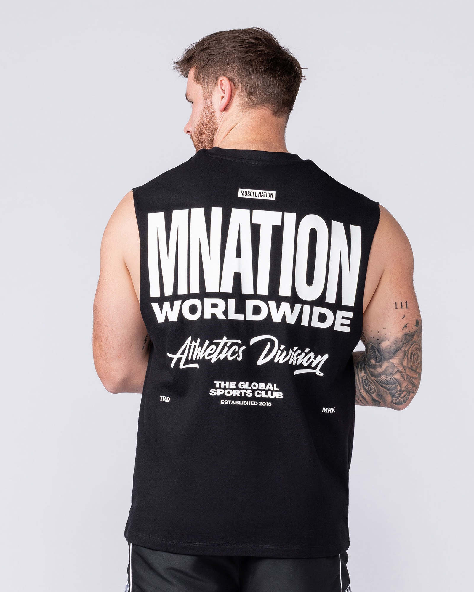 Athletic Division Muscle Tank - Black