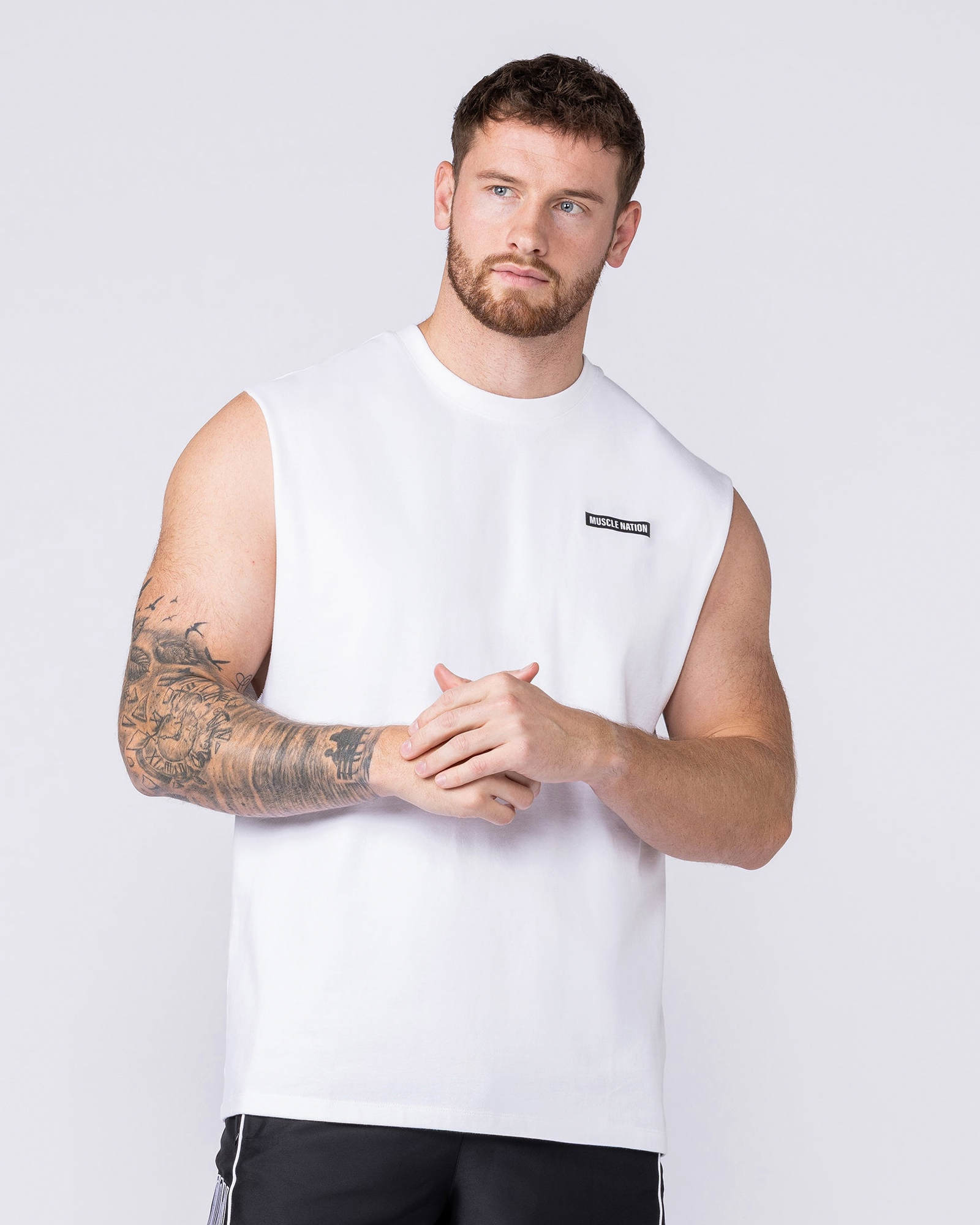 Athletic Division Muscle Tank - White