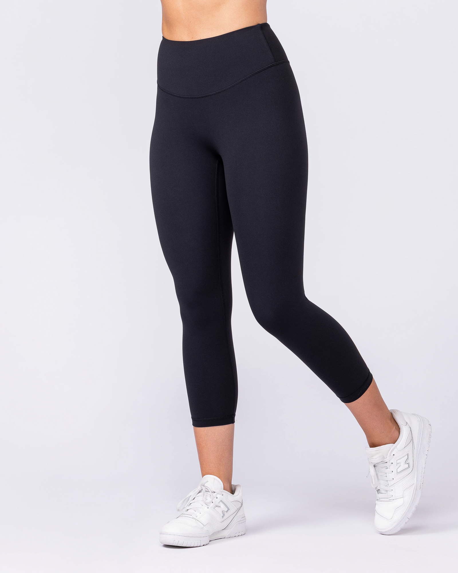 Aura Back Pocket 7/8 Leggings - Black