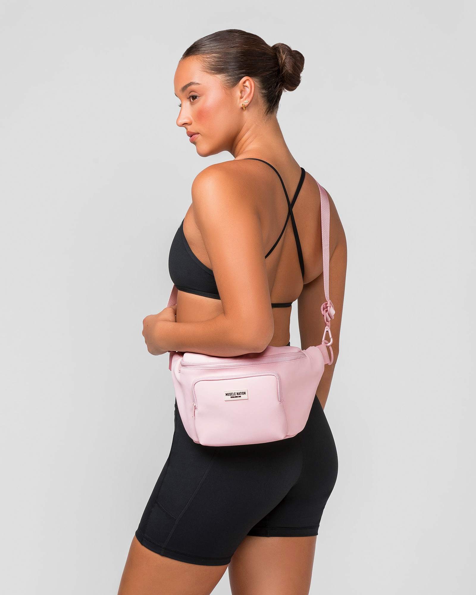Cross Body Bag - Pale Pink