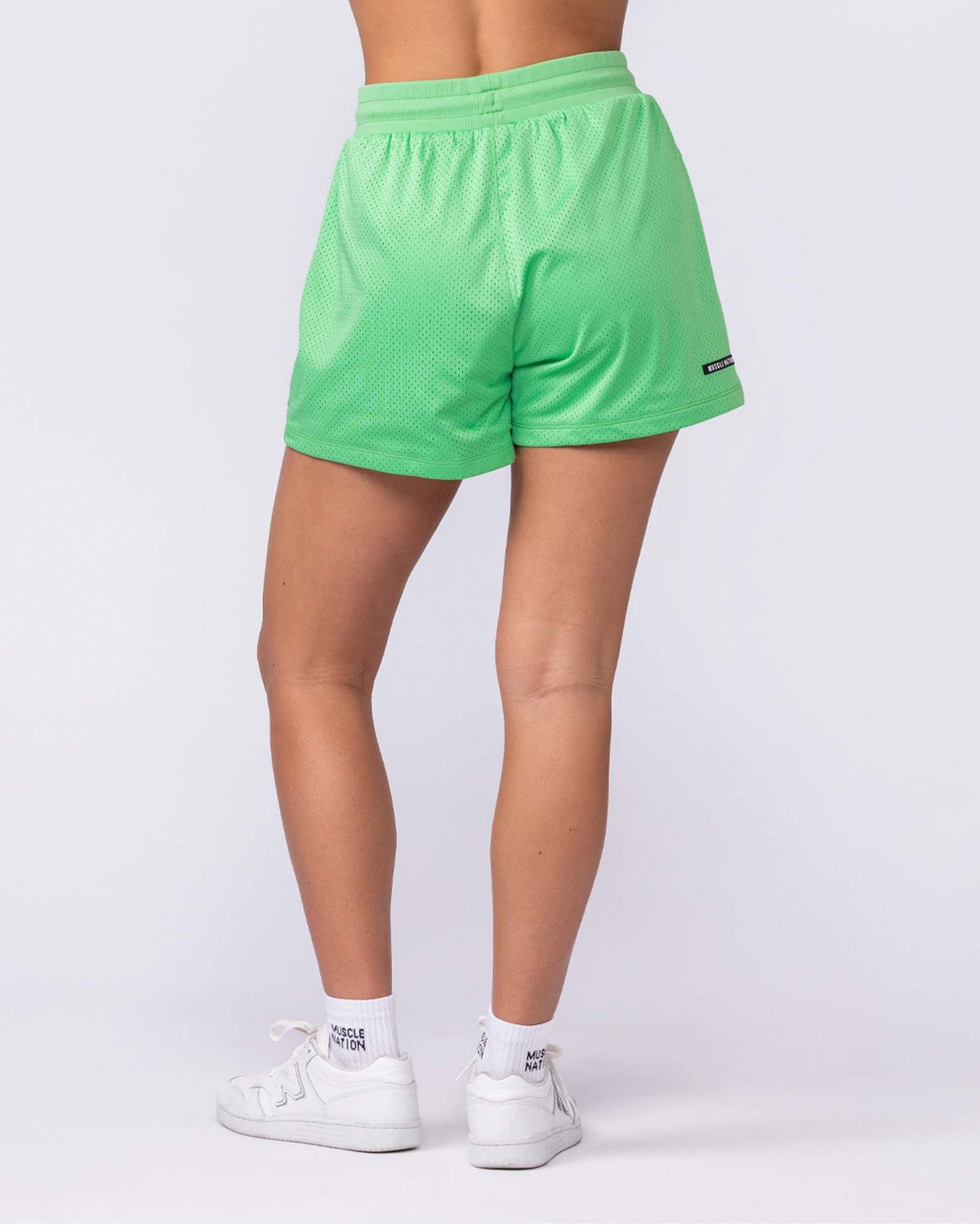 Baller 3" Shorts - Neon Apple