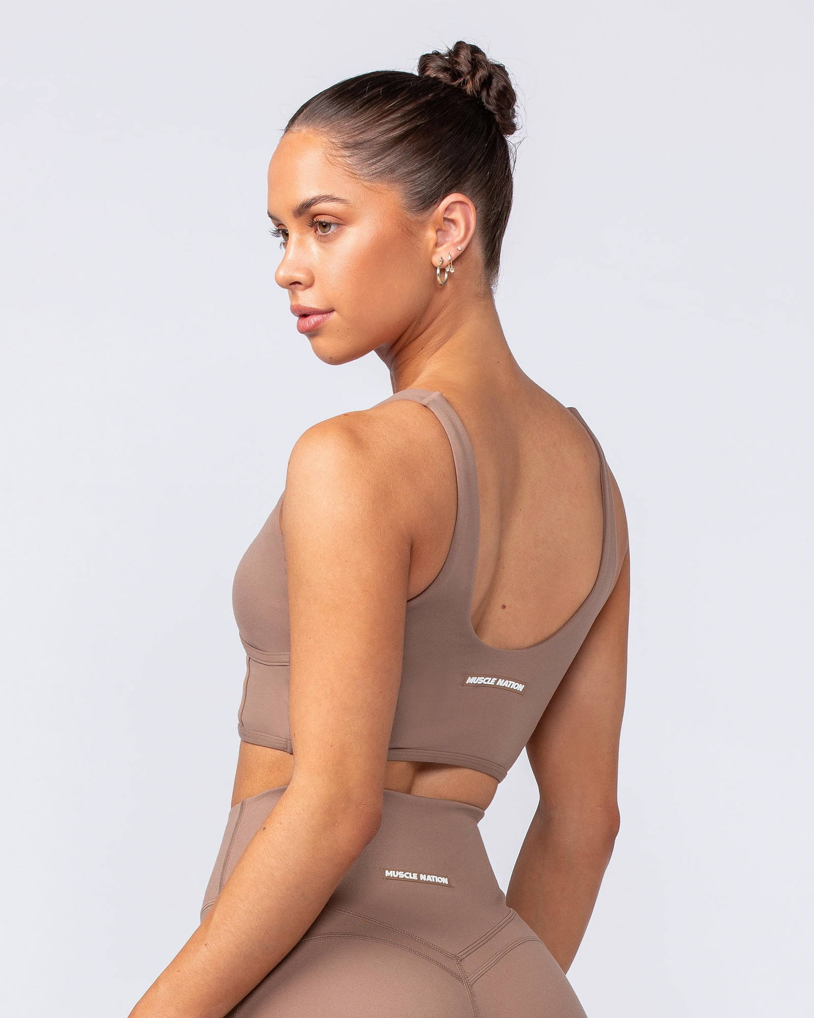 Limitless Longline Bra - Cinnamon