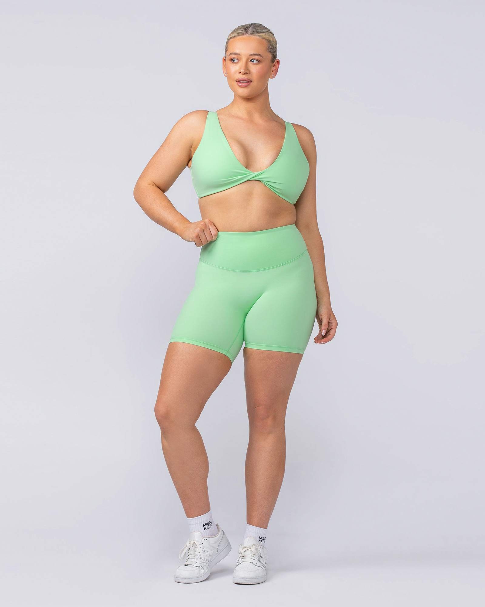 Embody Bralette - Lime Splice