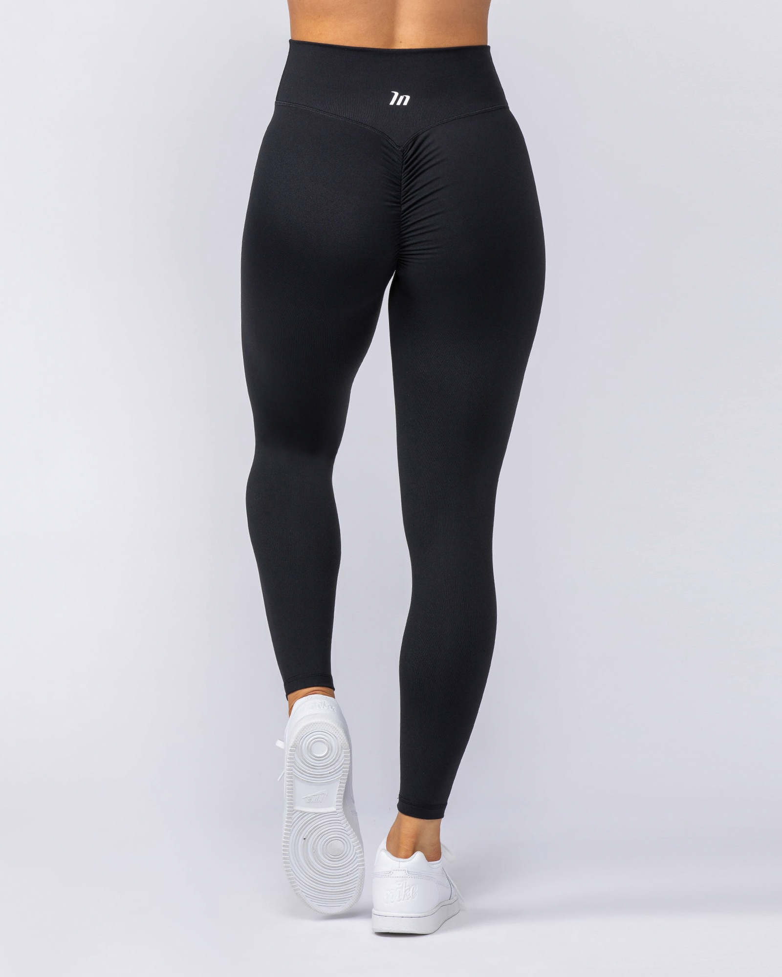 Instinct Scrunch Ankle Length Leggings - Black