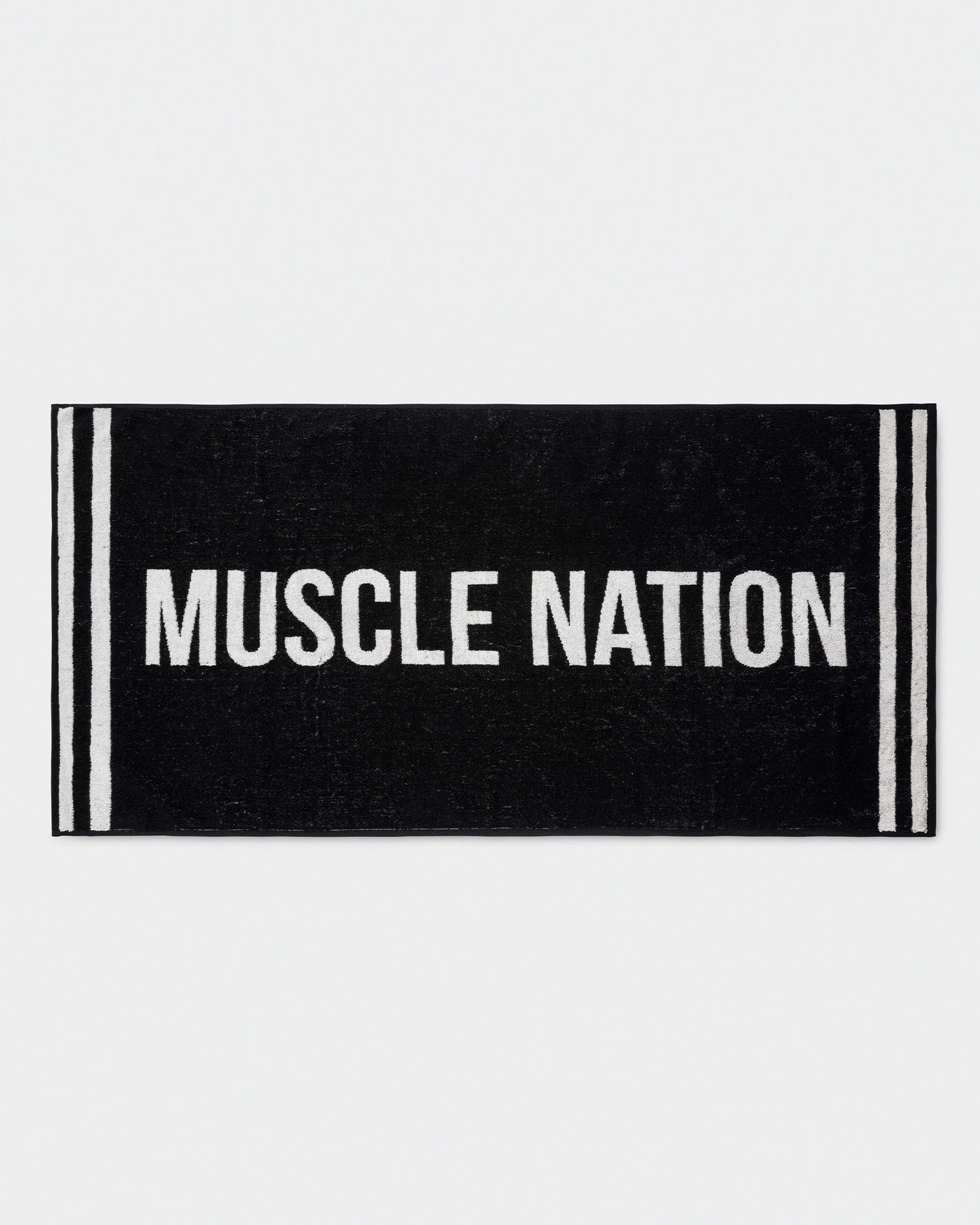 Gym Towel - Black/ White