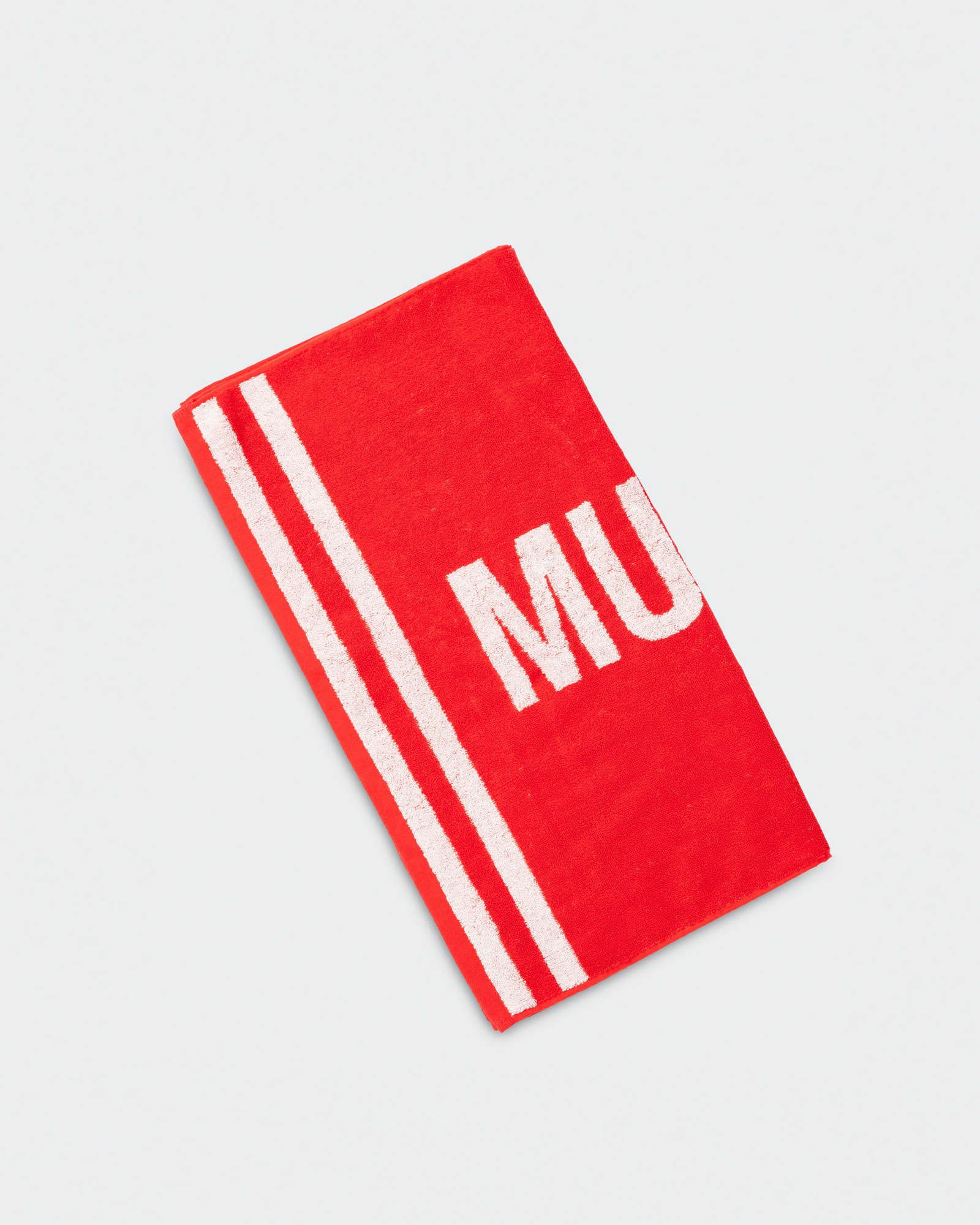 Gym Towel - Chilli/ White