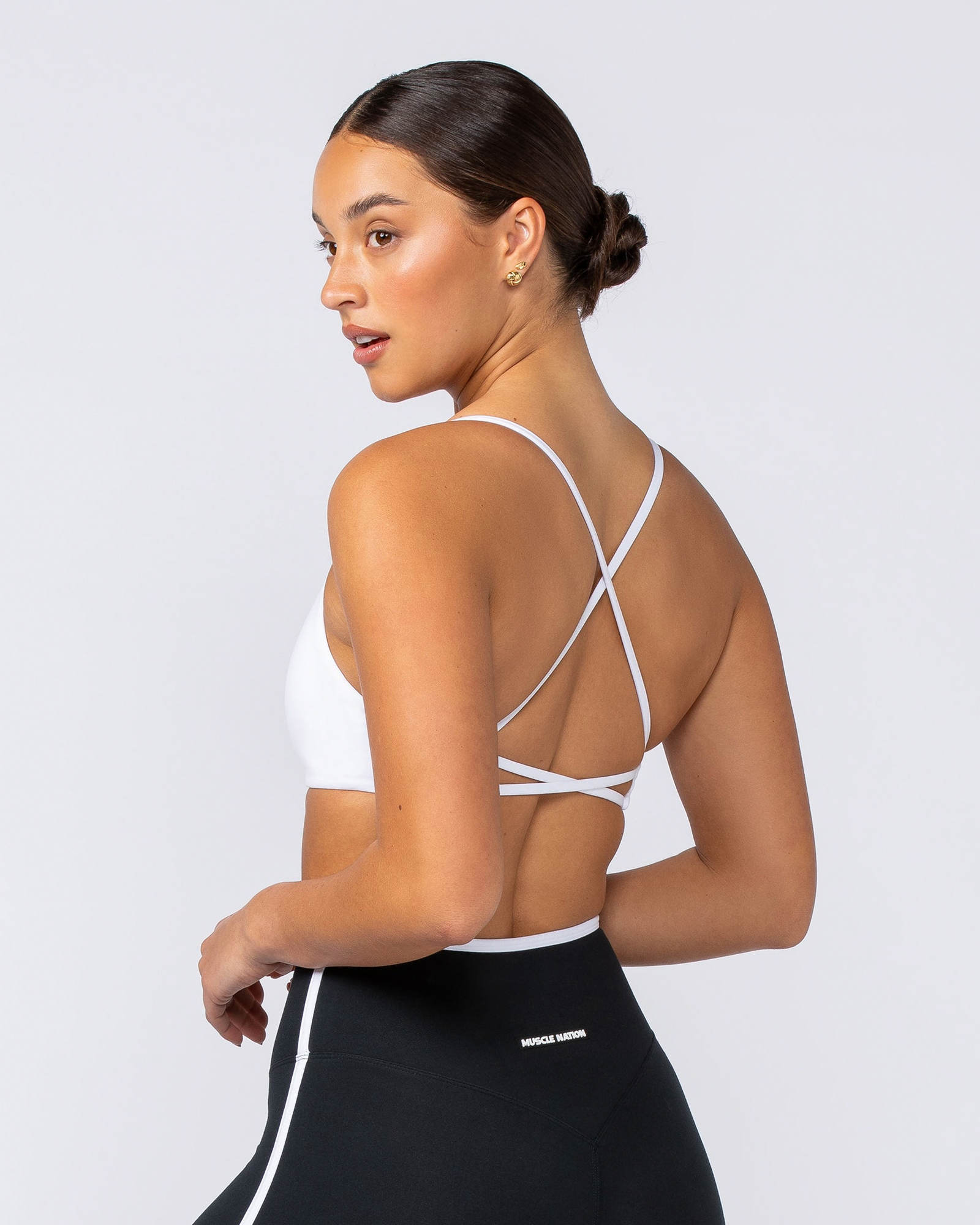 Strike Bralette - White