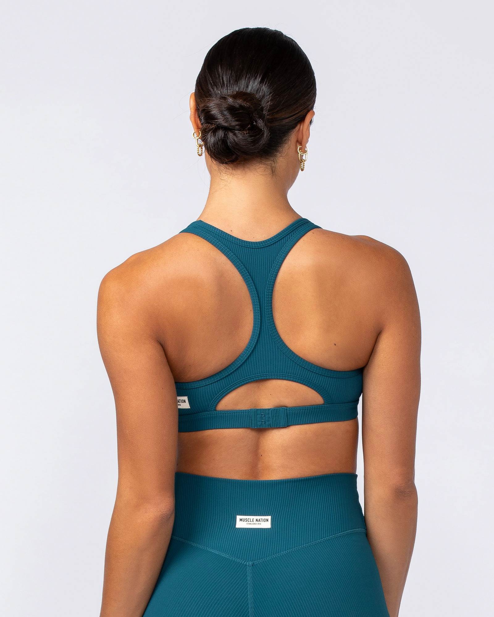 Drew Rib Bra - Dark Marine