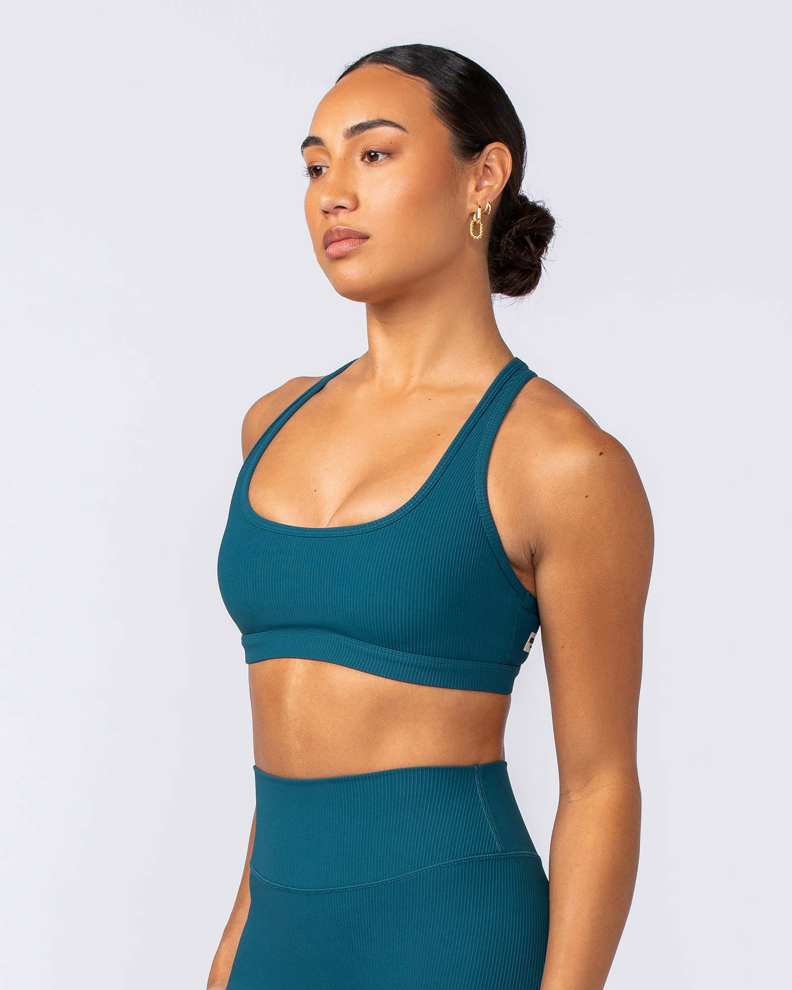Drew Rib Bra - Dark Marine