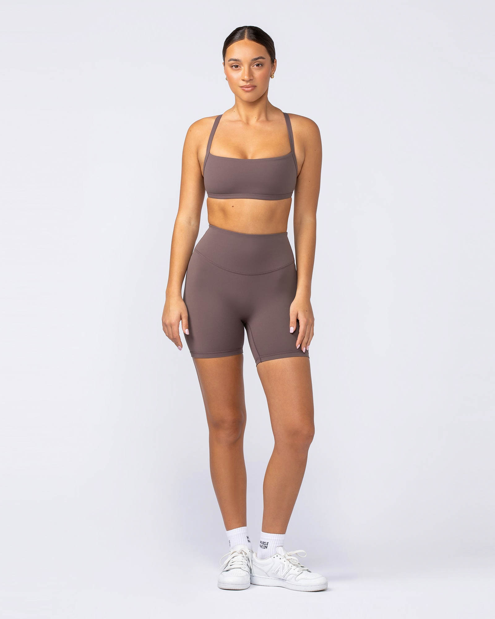 Ultra Aura Bike Shorts - Umber