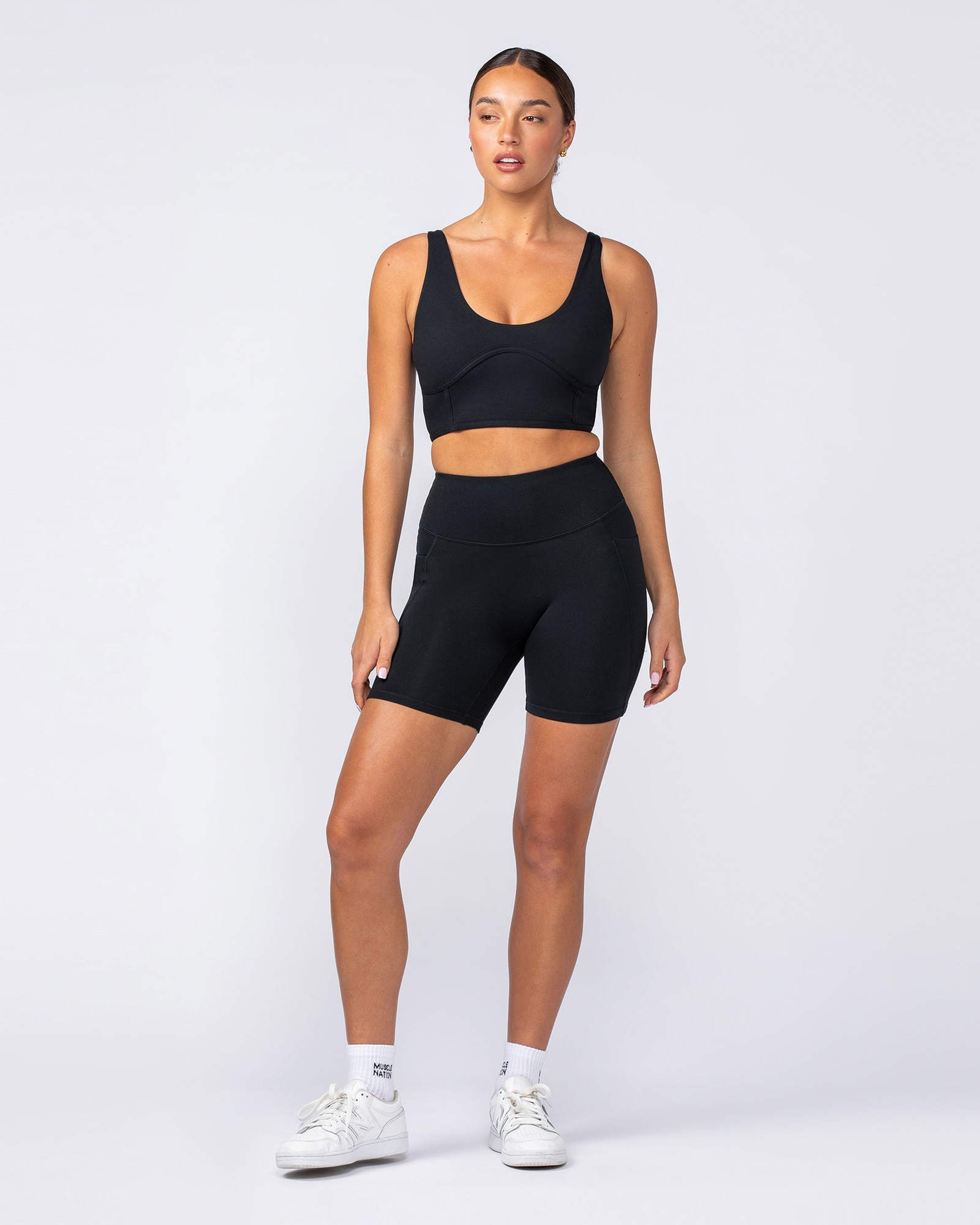 Limitless Longline Bra - Black