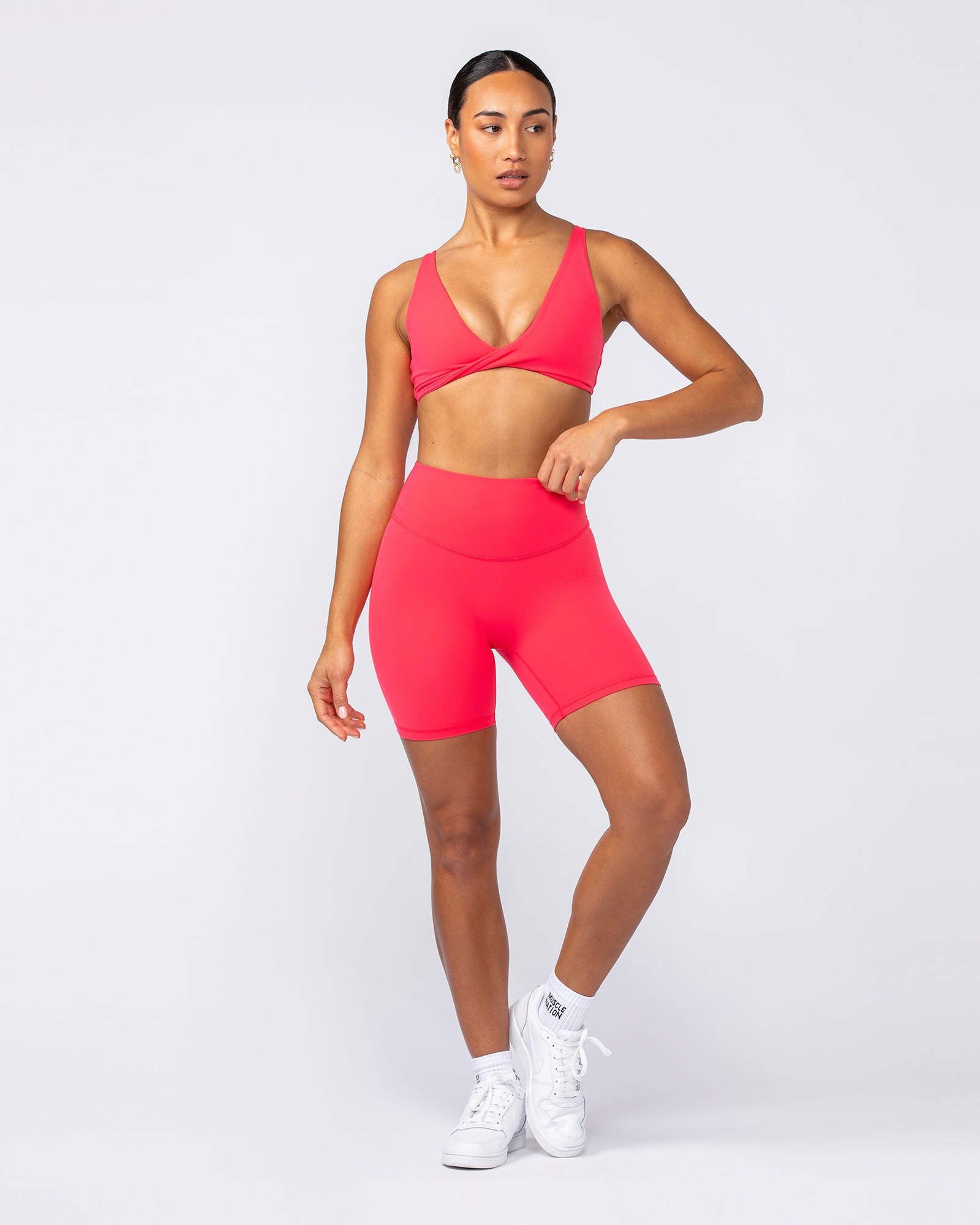 Ultra Aura Bike Shorts - Pepper