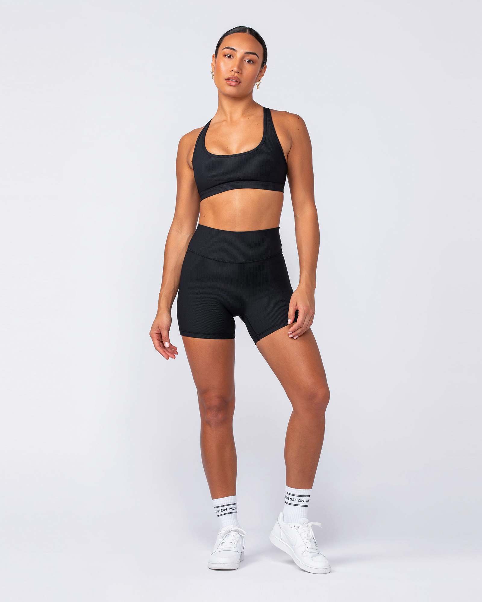Drew Rib Bra - Black