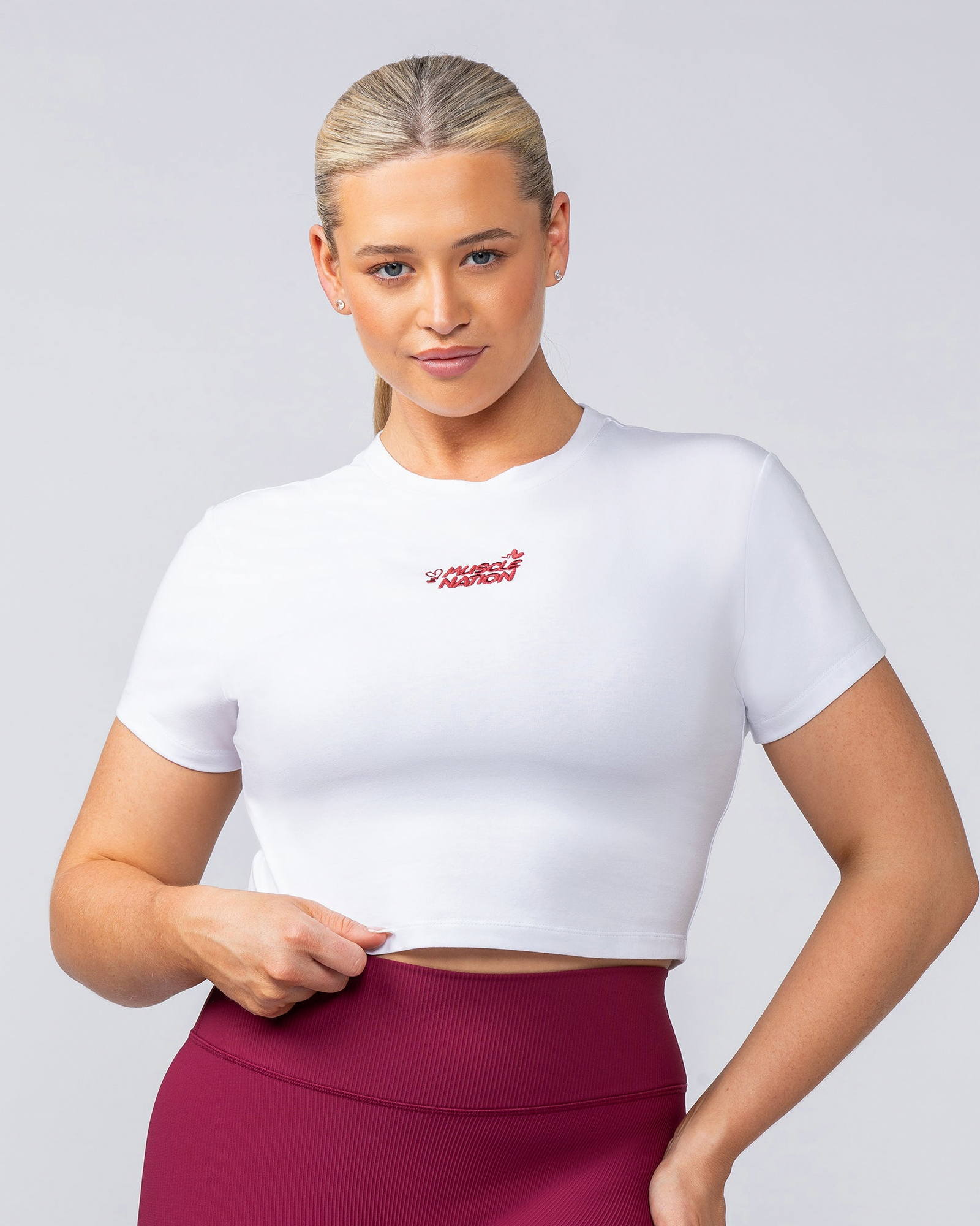 Iconic Baby Tee - White
