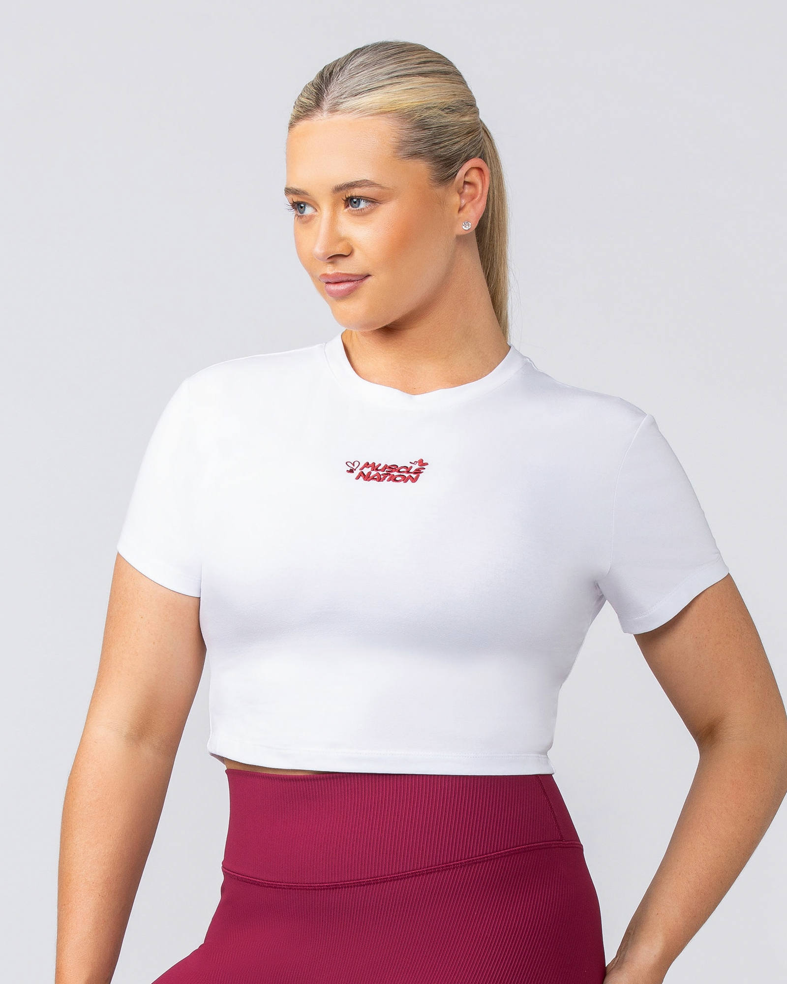 Iconic Baby Tee - White