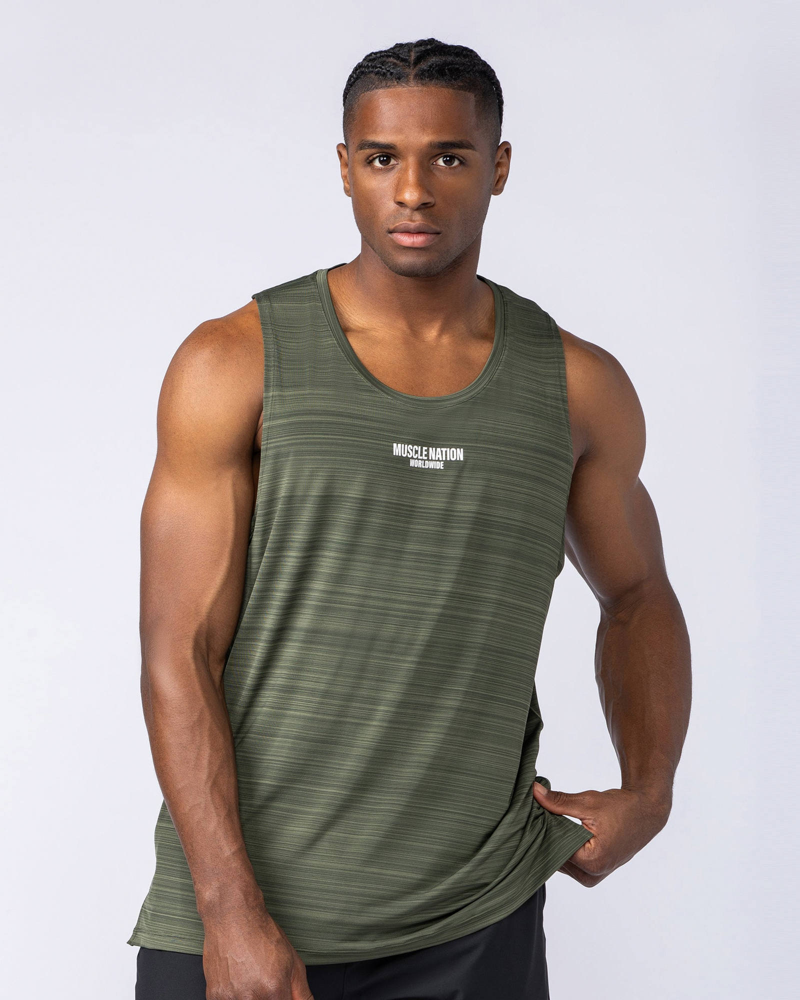 Worldwide Active Tank - Dark Khaki