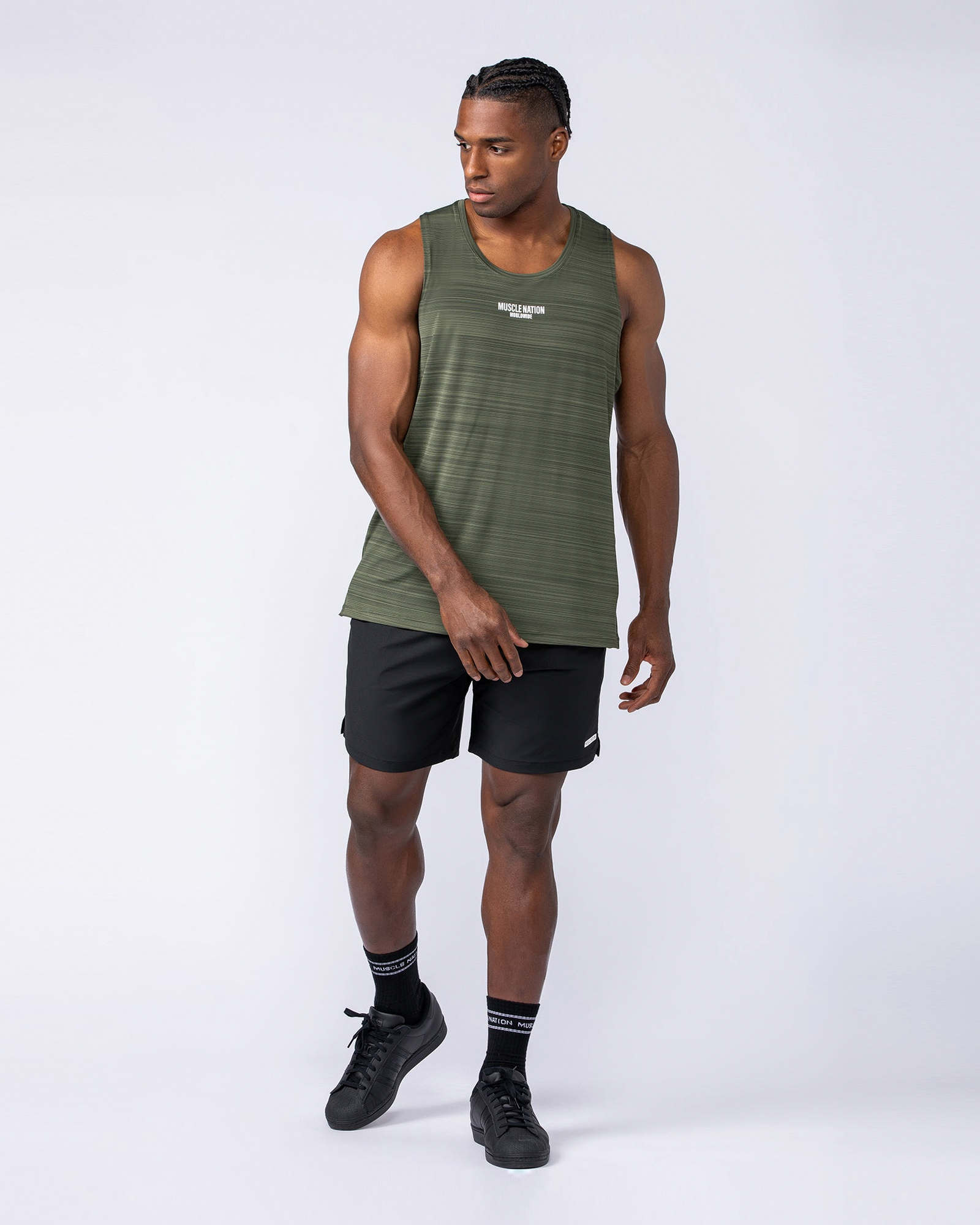 Worldwide Active Tank - Dark Khaki