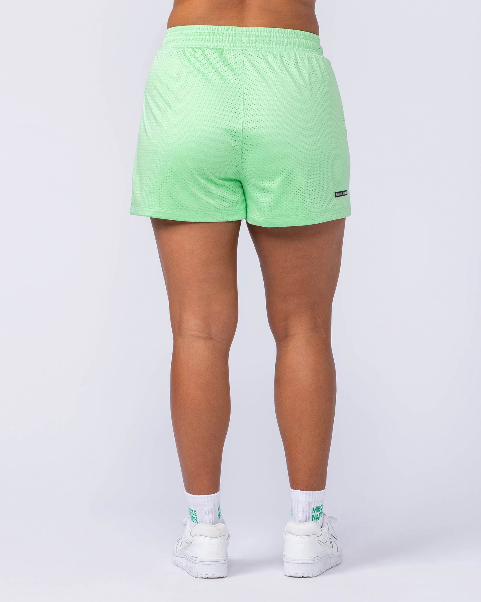 Hoops 3" Shorts - Lime Splice