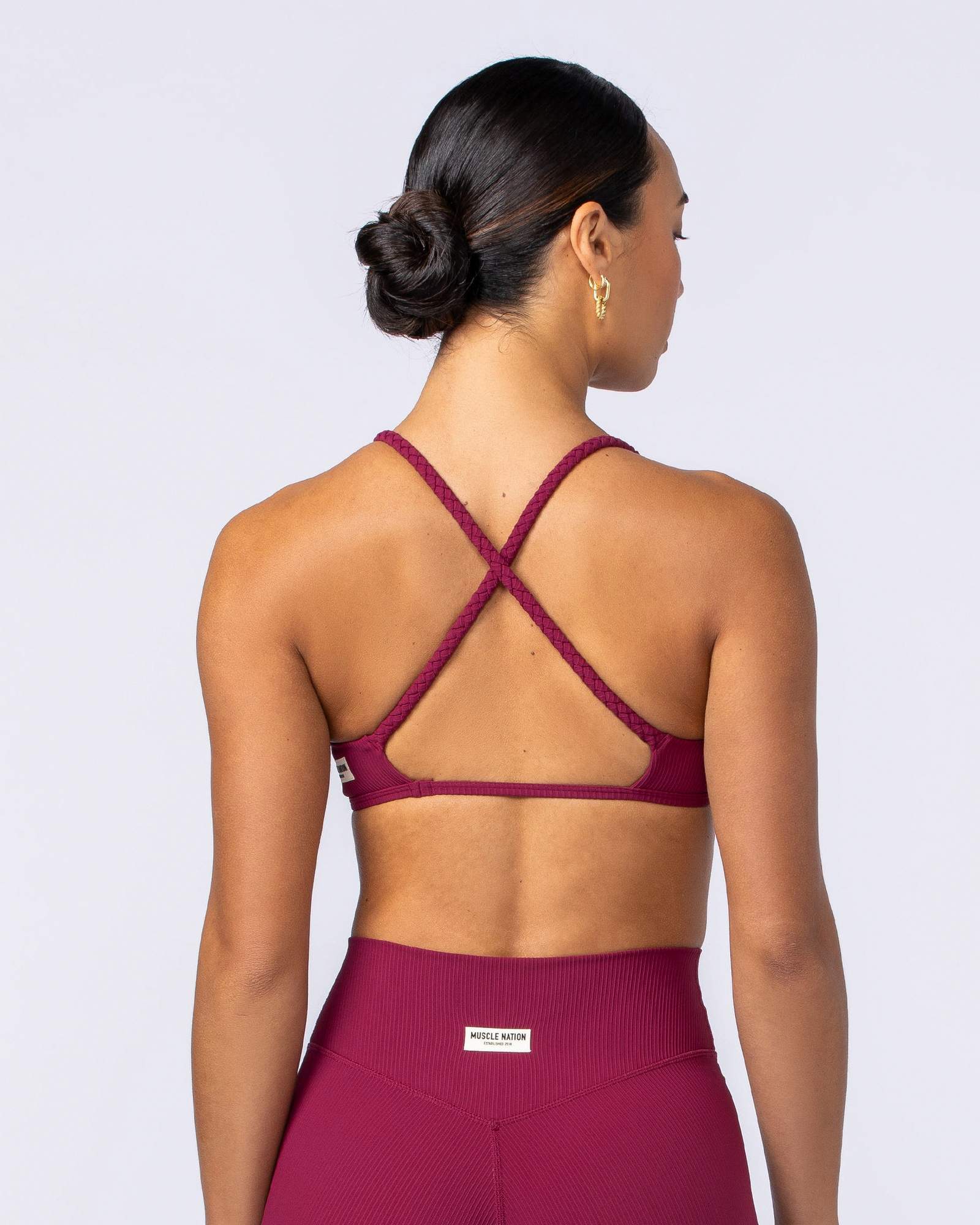 Breeze Rib Bralette - Rose Bud