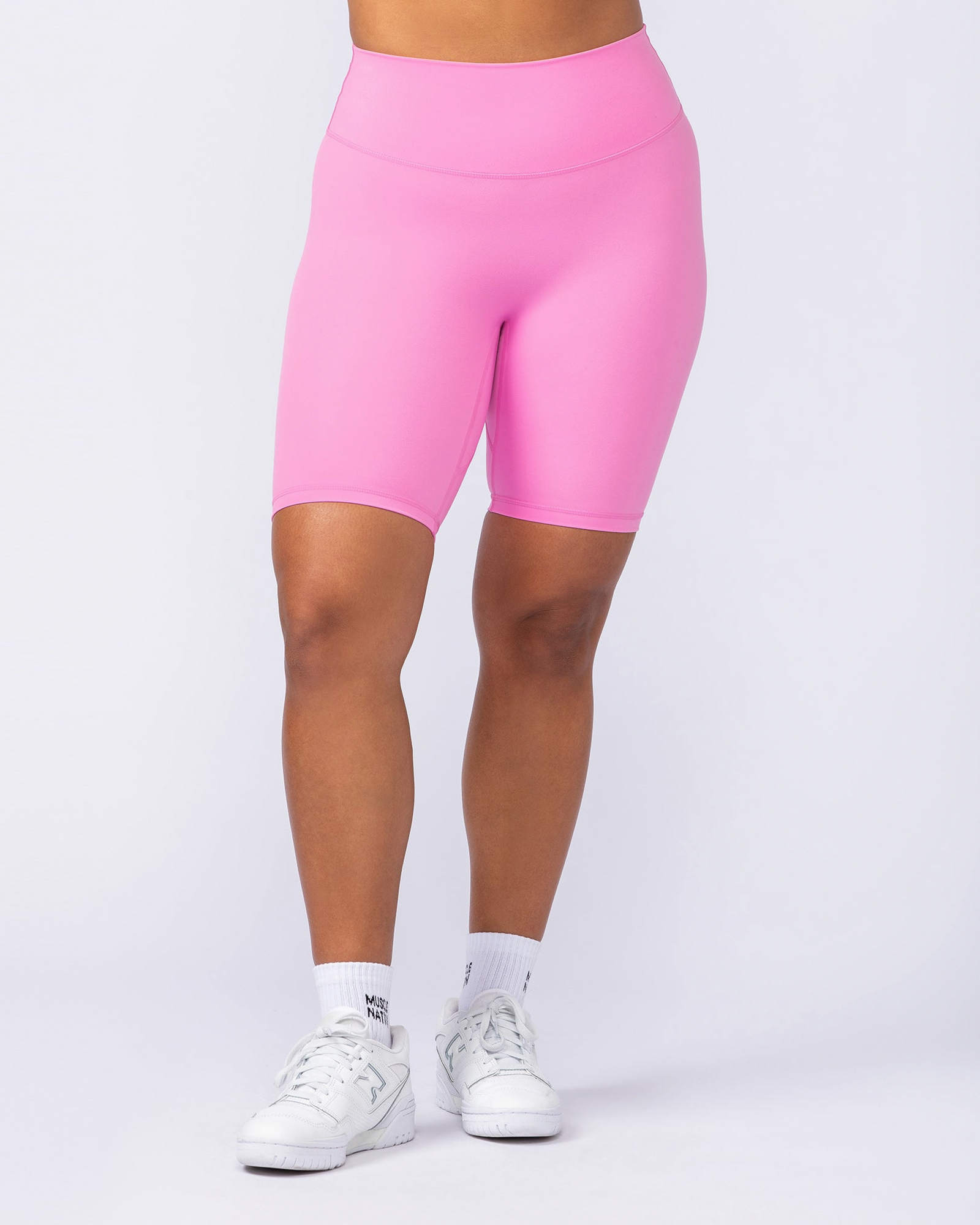 Zero Rise Everyday Referee Length Shorts - Hollywood Pink