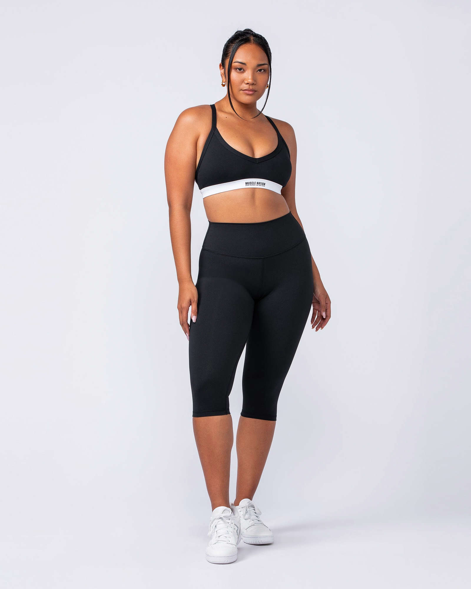 Replay Signature 3/4 Leggings - Black