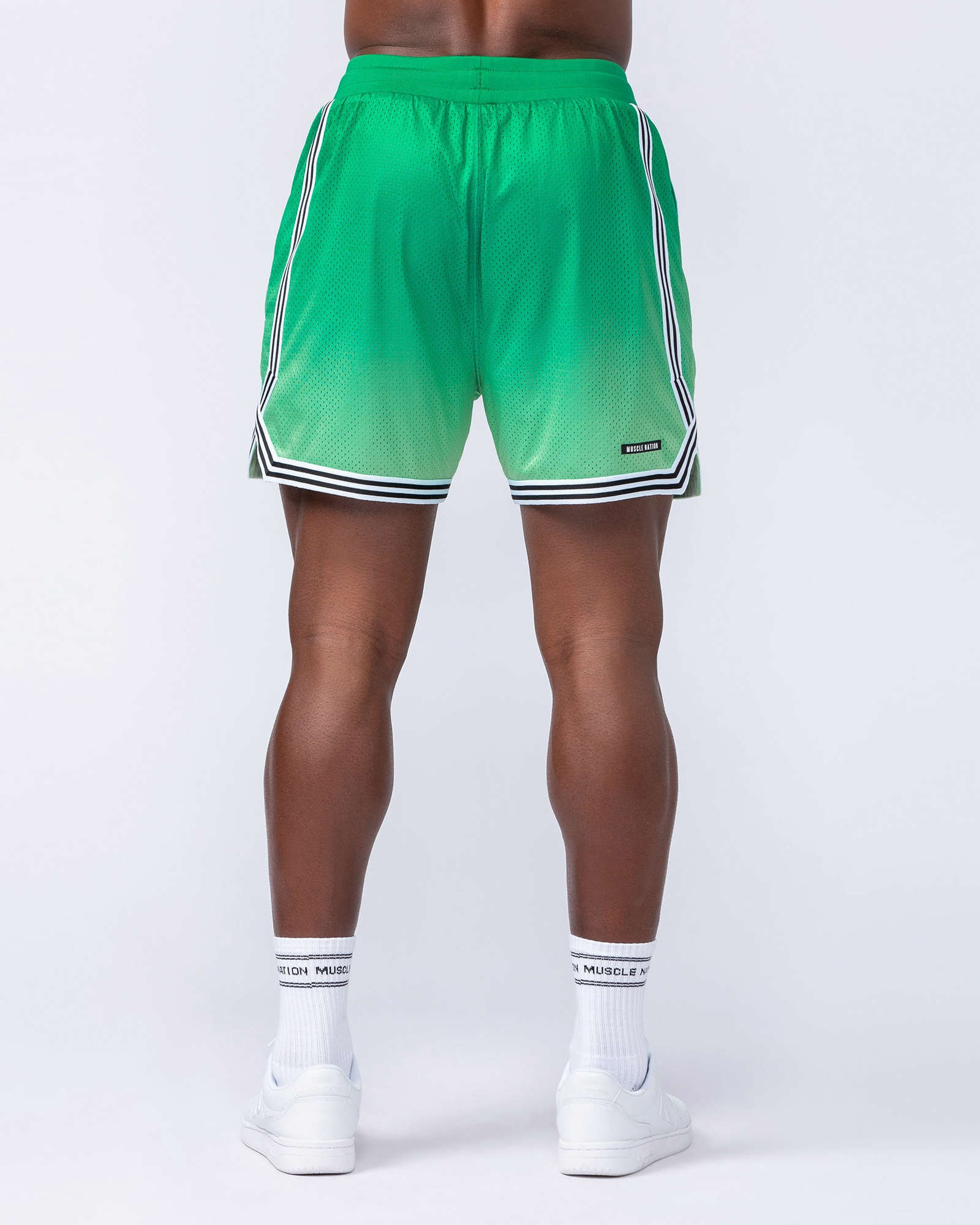 Stadium Basketball 5" Shorts - Clover Ombre Print