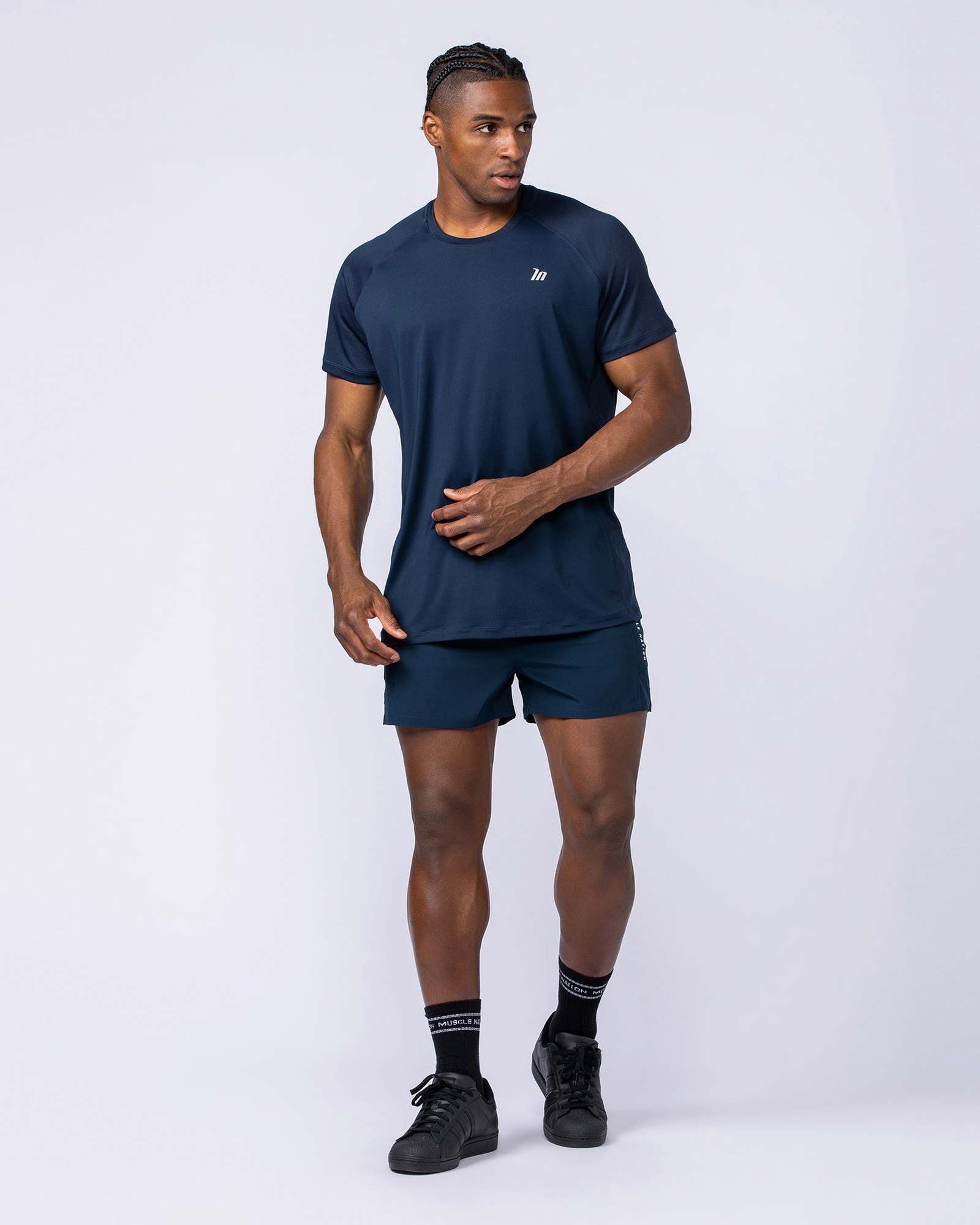 Streamline Training 3" Shorts - Navy