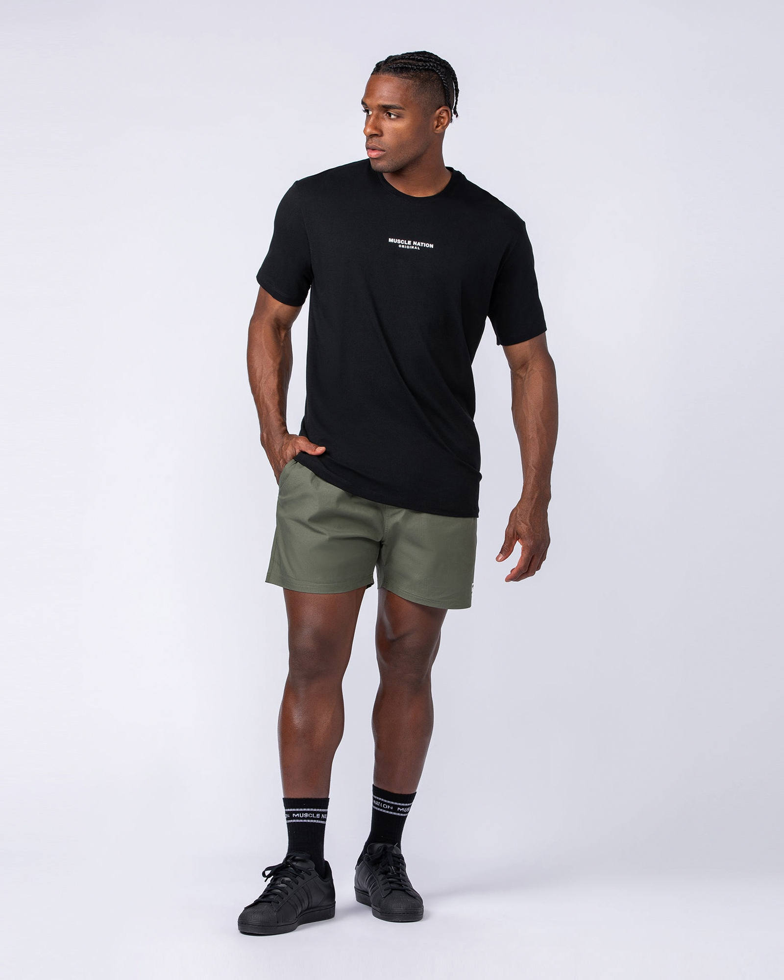 Daily 4" Shorts - Dark Khaki