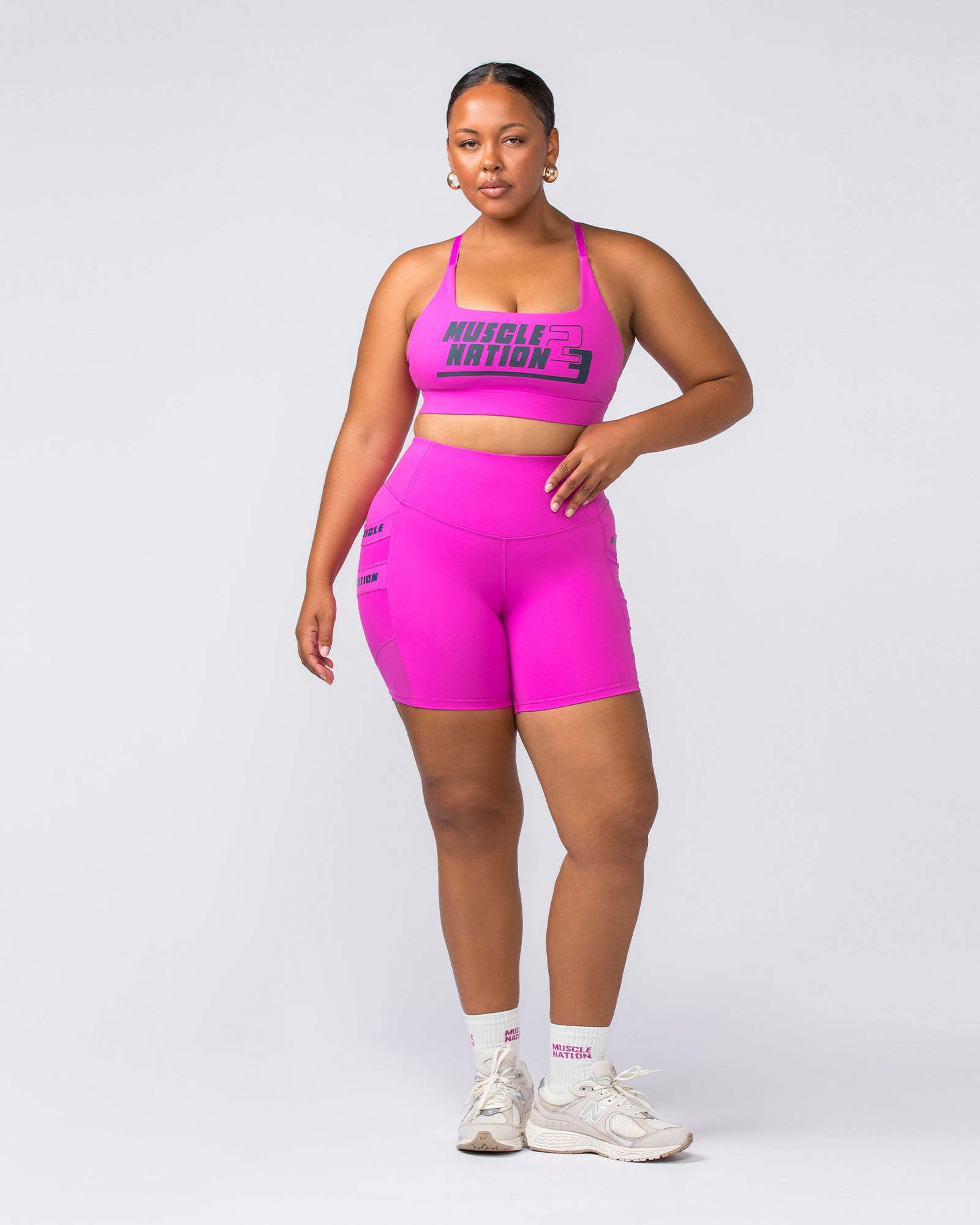 Ignite Bra - Hyper Fuchsia