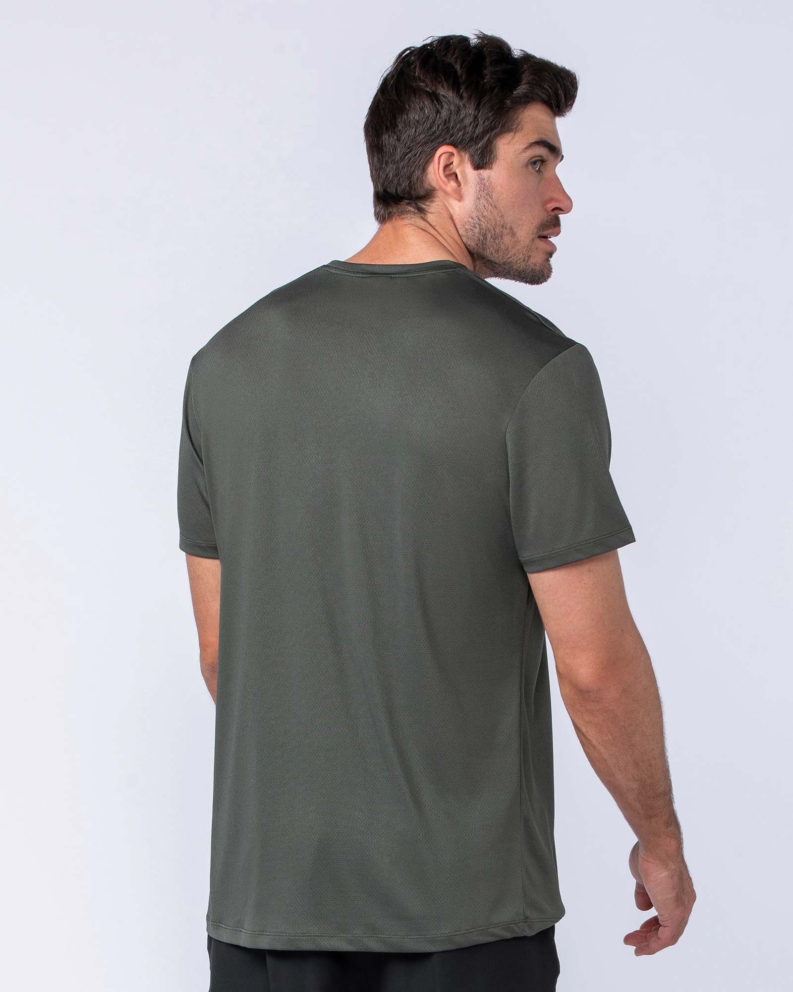 Relaxed Active Tee - Dark Khaki