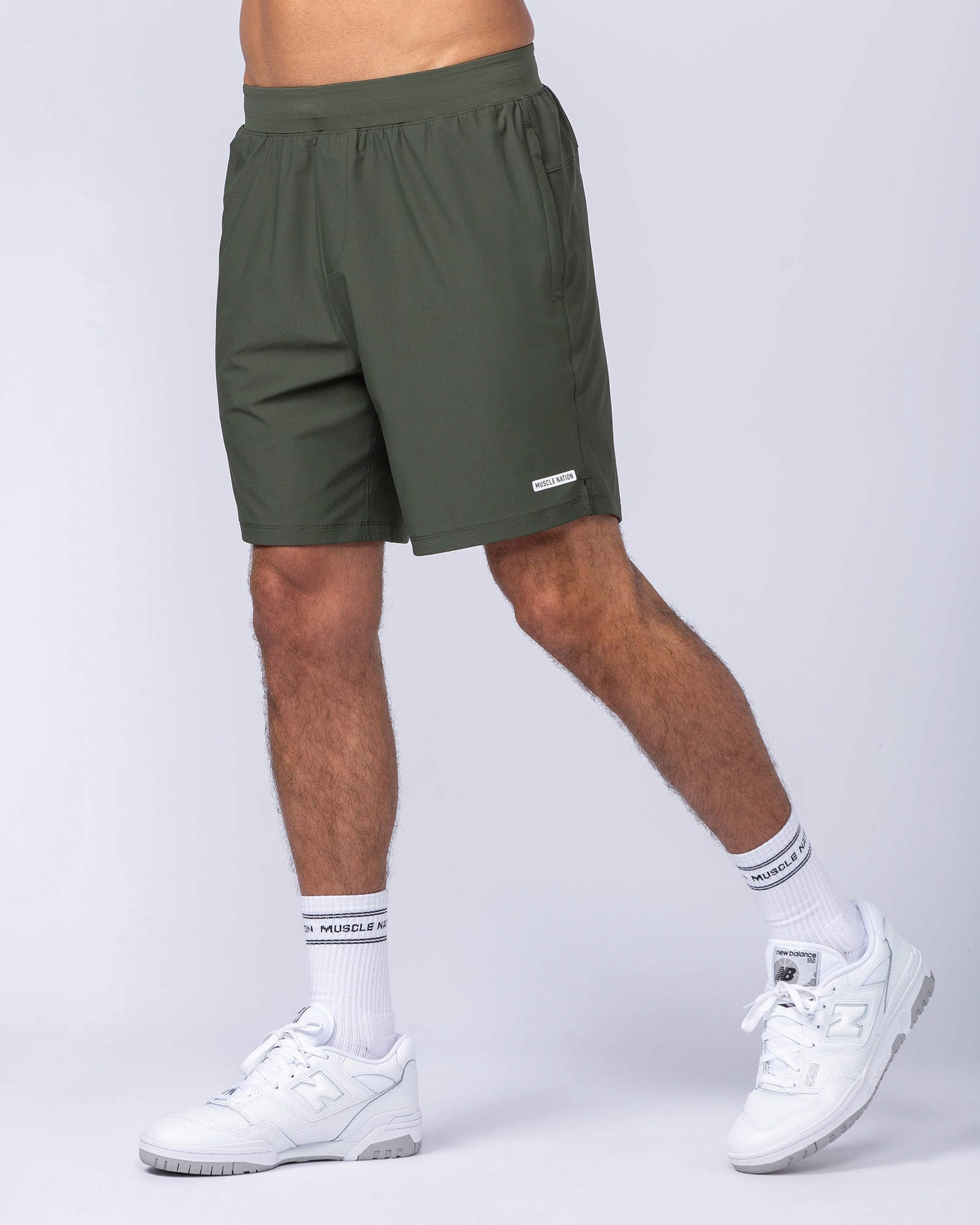 On Repeat Training 7" Shorts - Dark Khaki