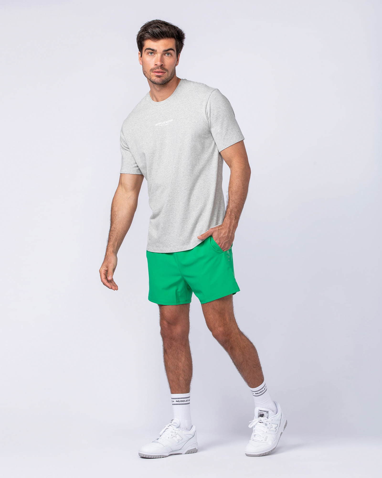 Staple Condition Tee - Grey Marl