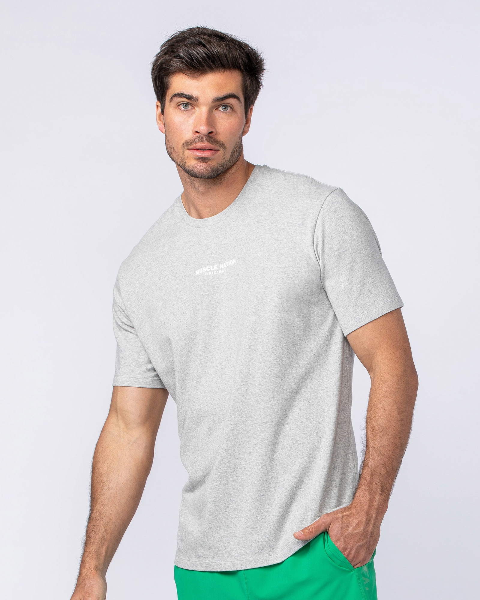 Staple Condition Tee - Grey Marl